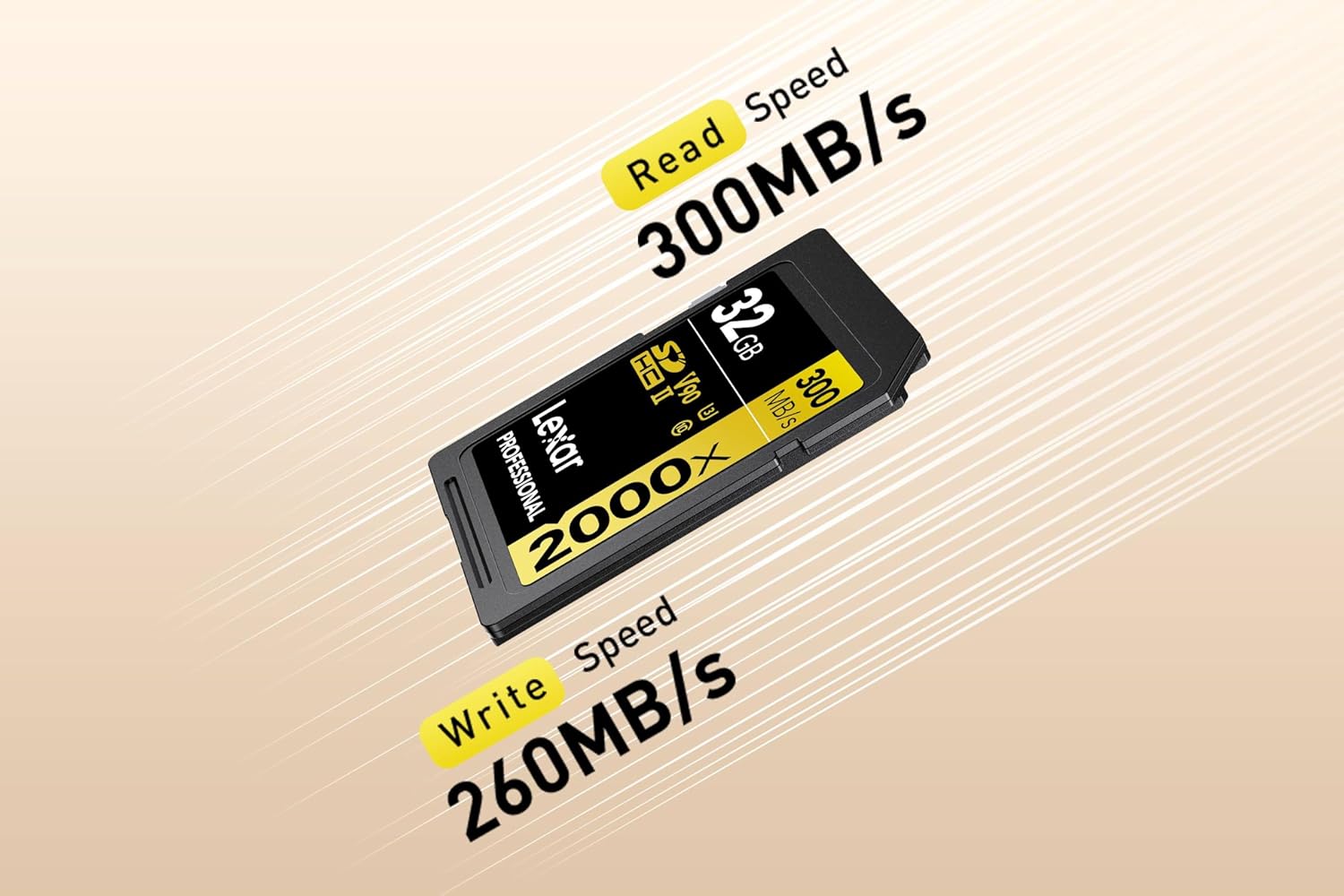 LEXAR PRO 2000X SDHC UHS-II 32GB 933020