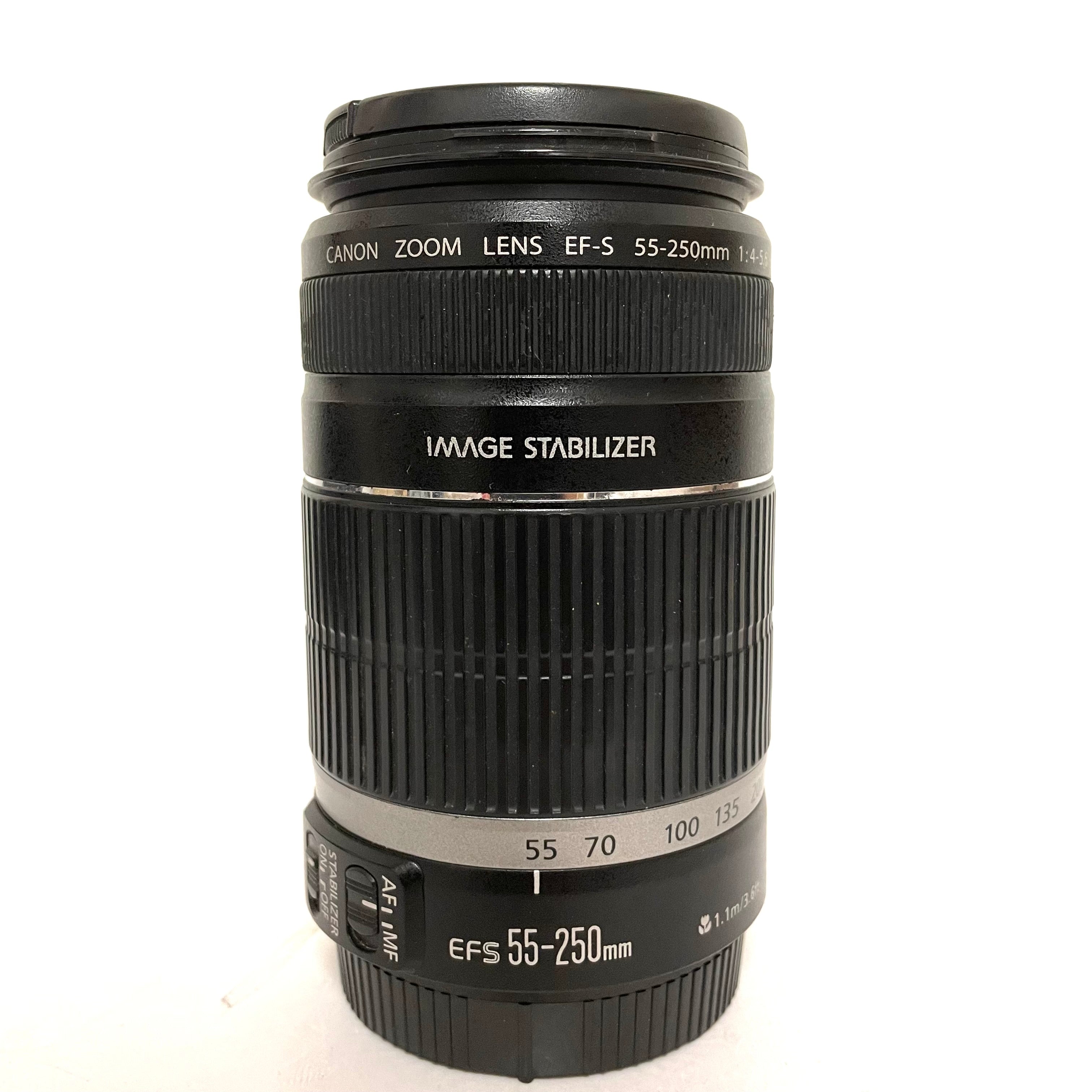 Canon Efs 55-250mm 1:4-5.6 IS usato