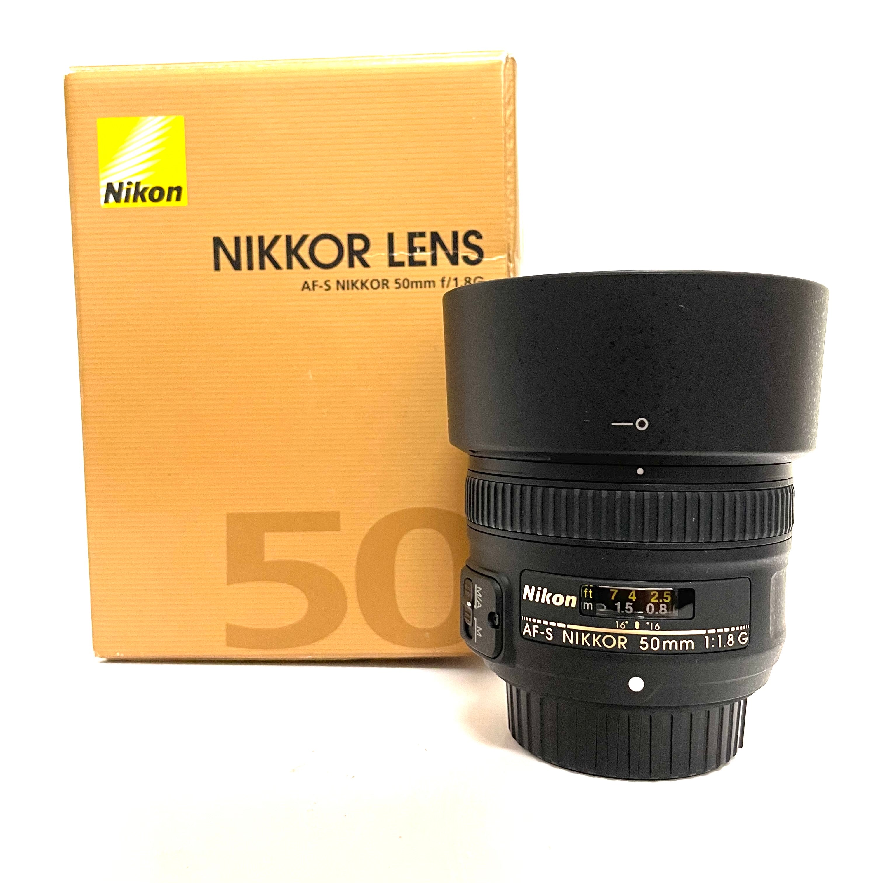 Nikon af-s 50mm f 1/8 G usato