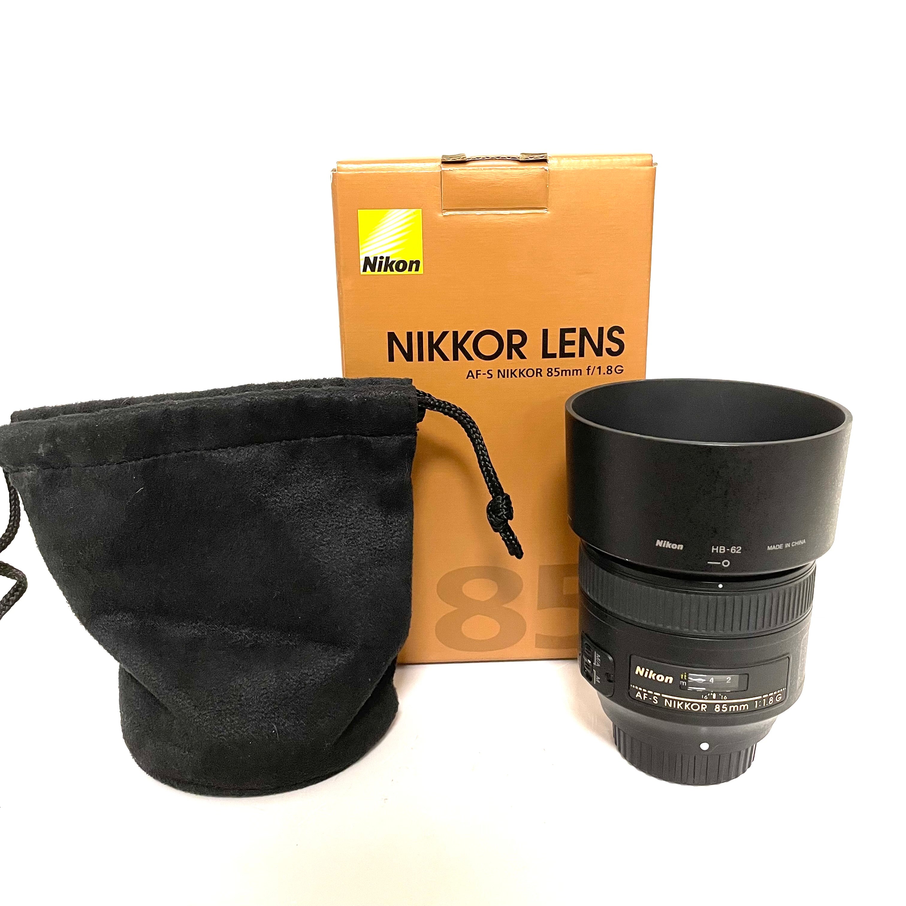 NIkon 85mm f/1.8 G usato
