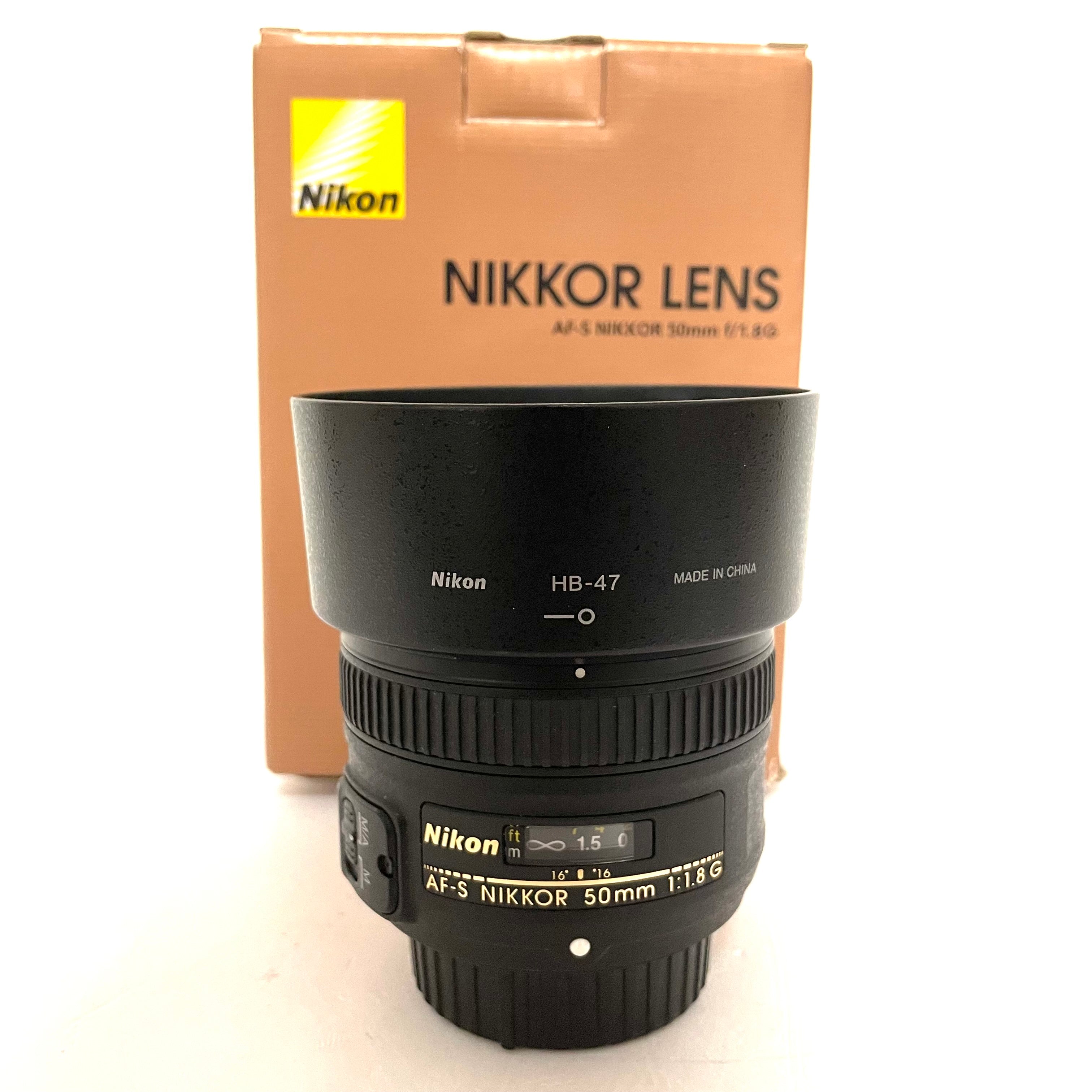 Nikon 50mm f/1.8 G usato