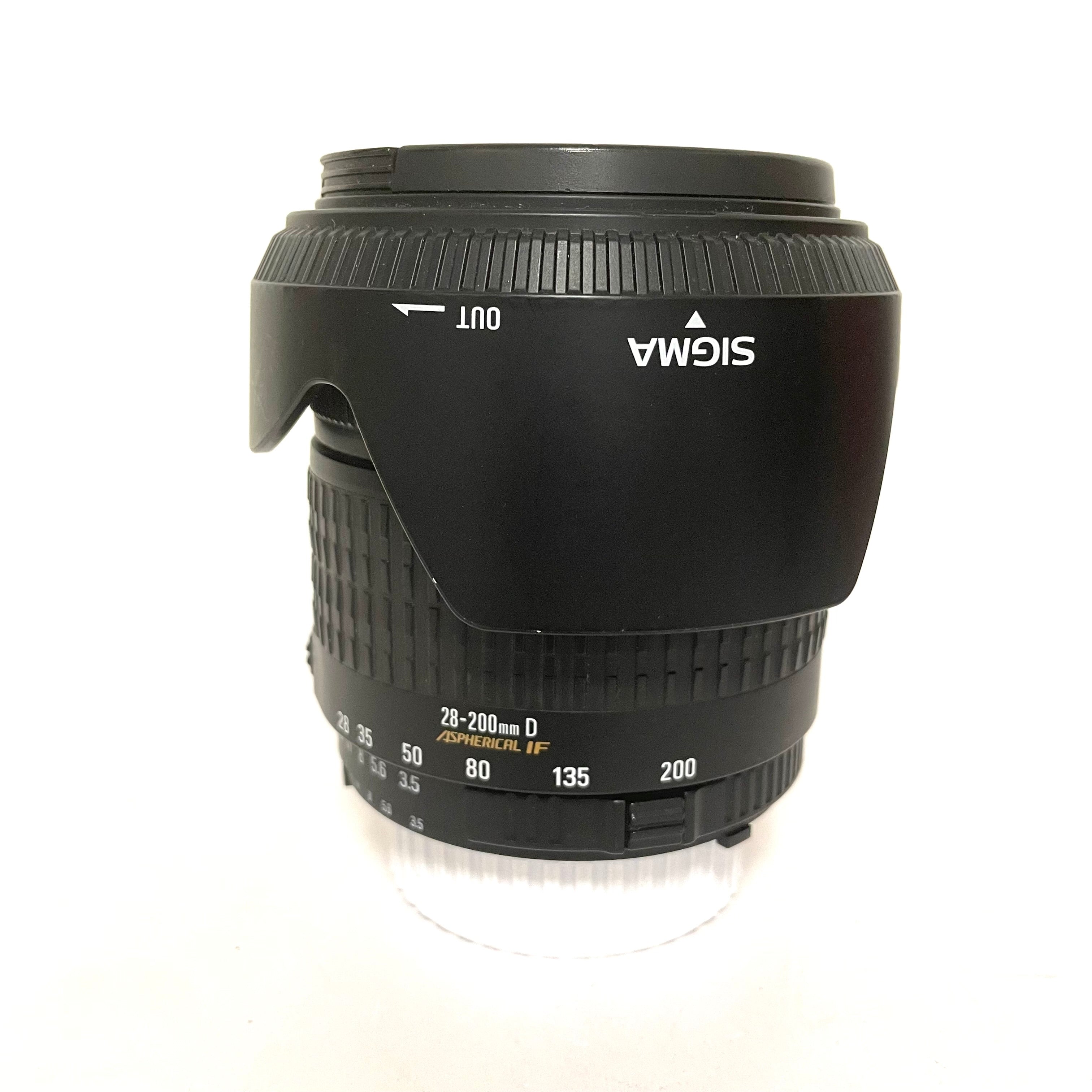 Sigma 28-200mm f/3.5-5.6 AS IF Macro D x Nikon usato