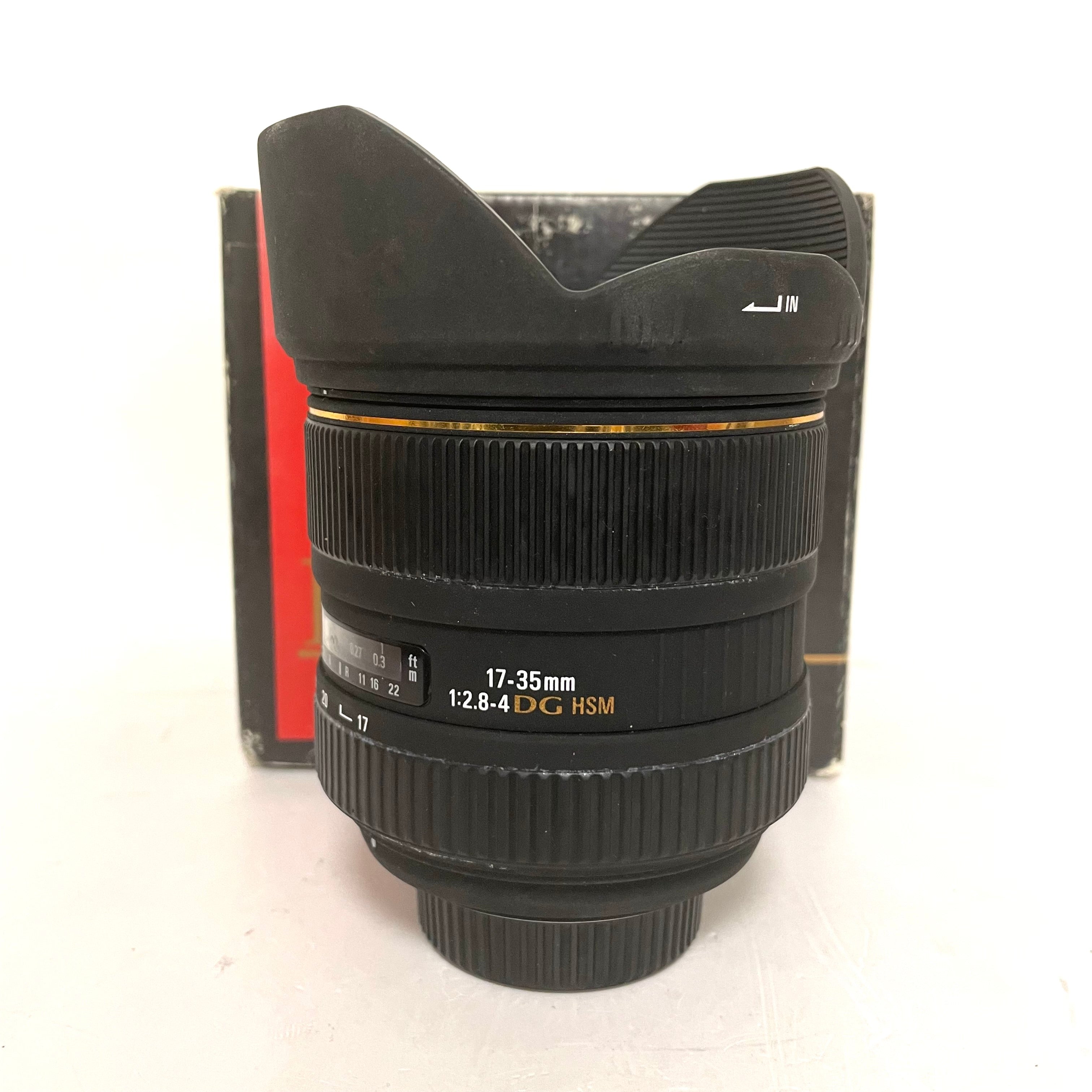 Sigma 17-35mm f/2.8-4 DG hsm x Nikon usato