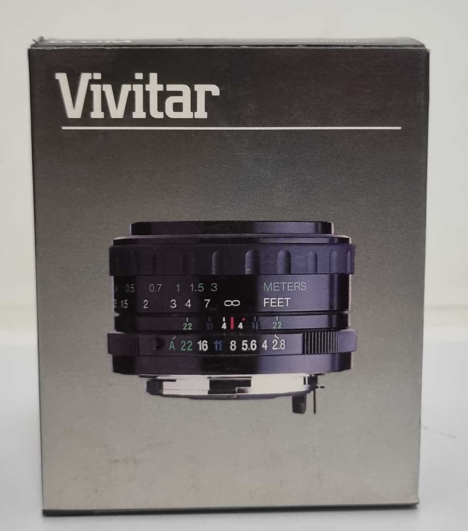 Vivitar 28mm f2.8 macro 1:5x per Olympus - Cine Sud è dal 1976 sul mercato!