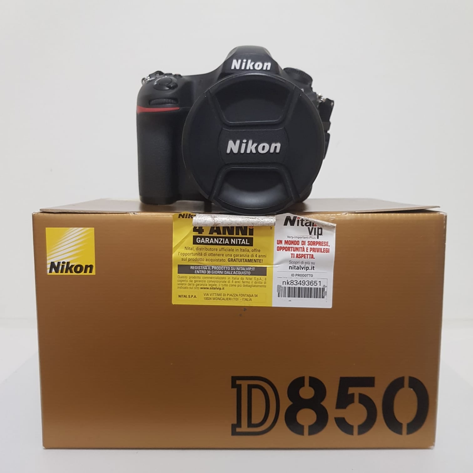 Reflex Nikon D850 + 24-120 1:4 G ED usato