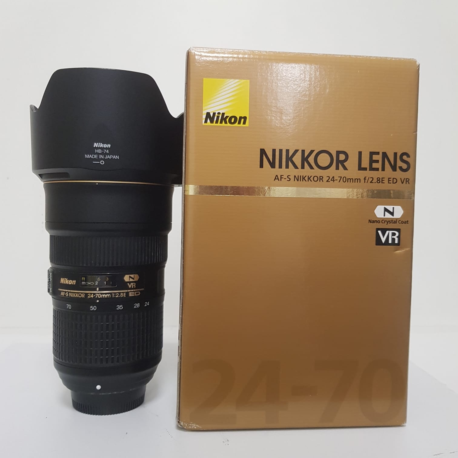 Obiettivo Nikon 24-70 f/2.8E ED VR usato