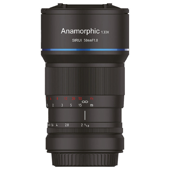 Sirui 50mm f1.8 lente anamorfica Lens 1.35X (MFT-mount) - CIne Sud è da 47 anni sul mercato! (SI-MEK7M) - 1985003