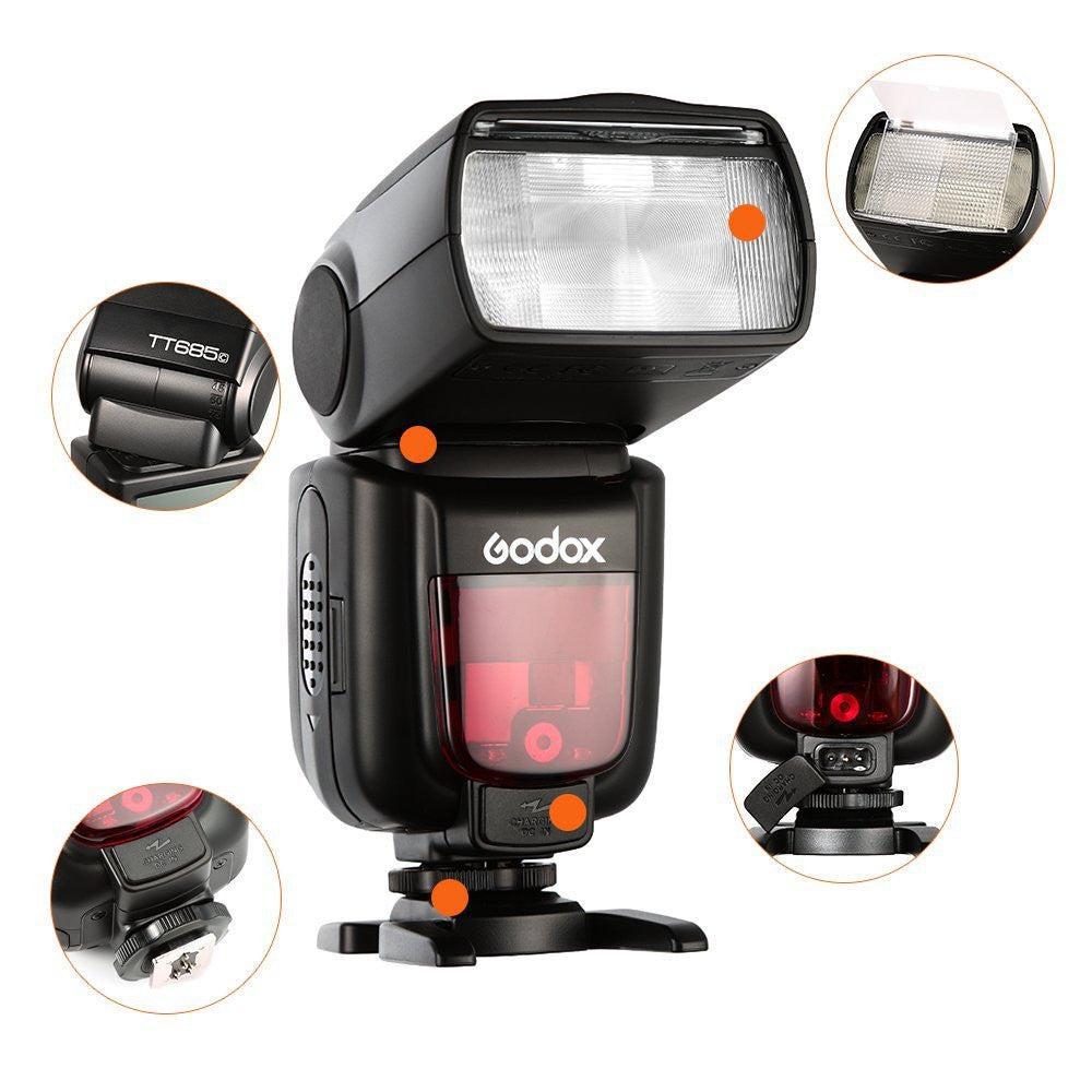 Godox TT685c per Canon -Garanzia Italia 3ANNI - Cine Sud è sul mercato da 46 anni!