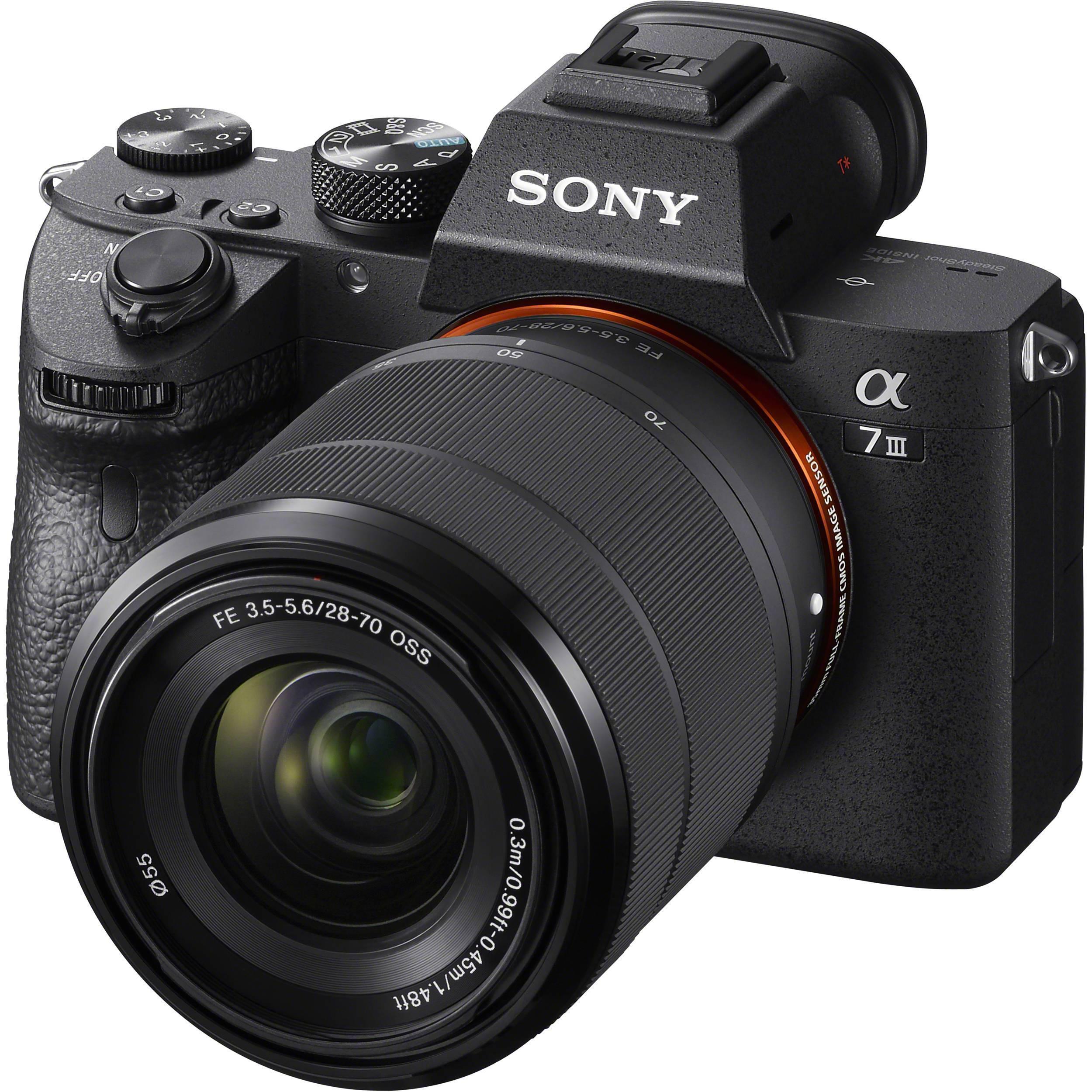Sony a7III + FE 28-70mm F3.5-5.6 OSS 7m3 Garanzia Sony Italia 2+1 - Cine Sud è da 48 anni sul mercato! ILCE7M3KB