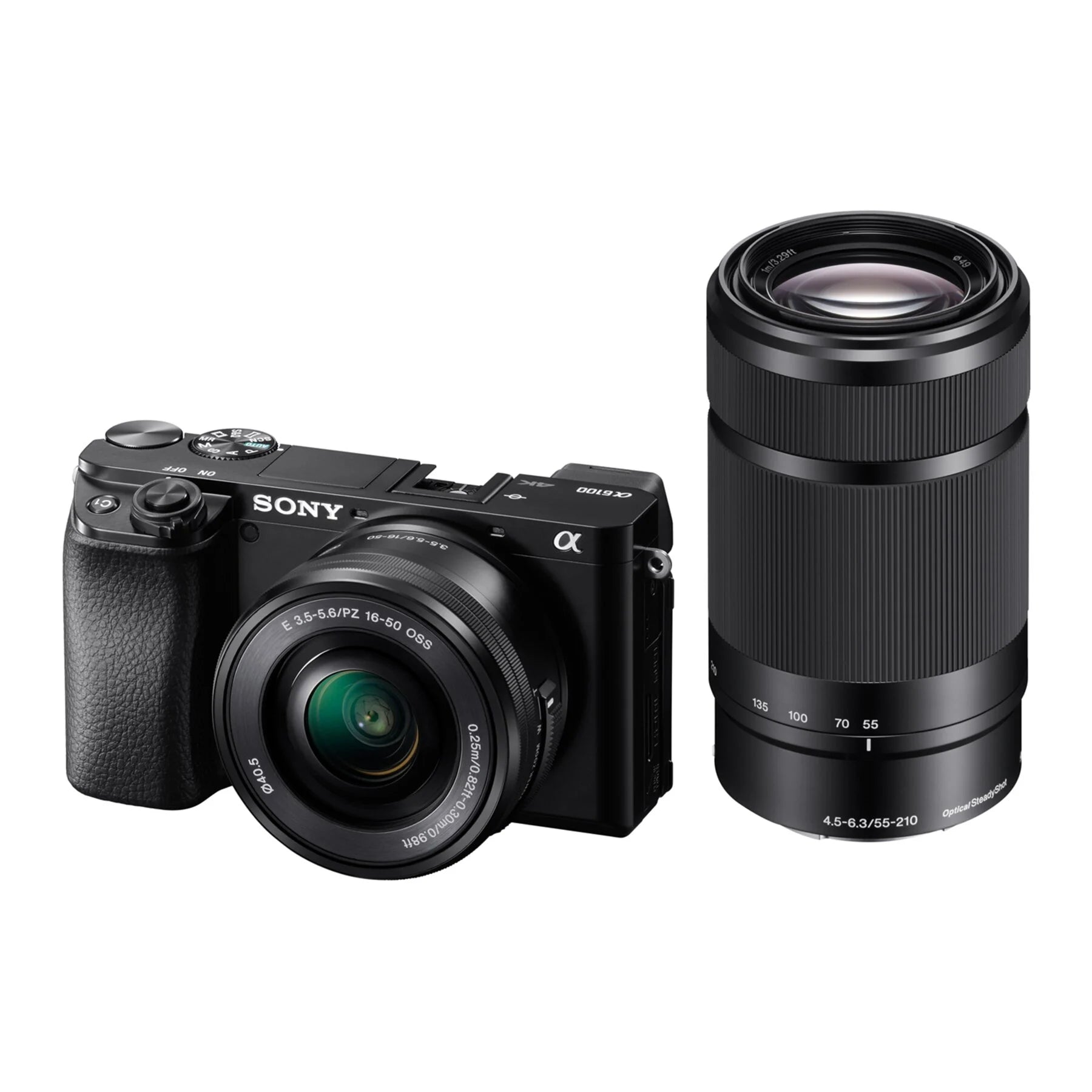 Sony a6100 + 16-50mm + 55-210mm - Garanzia Sony Italia - Cine Sud è da 47 anni sul mercato!