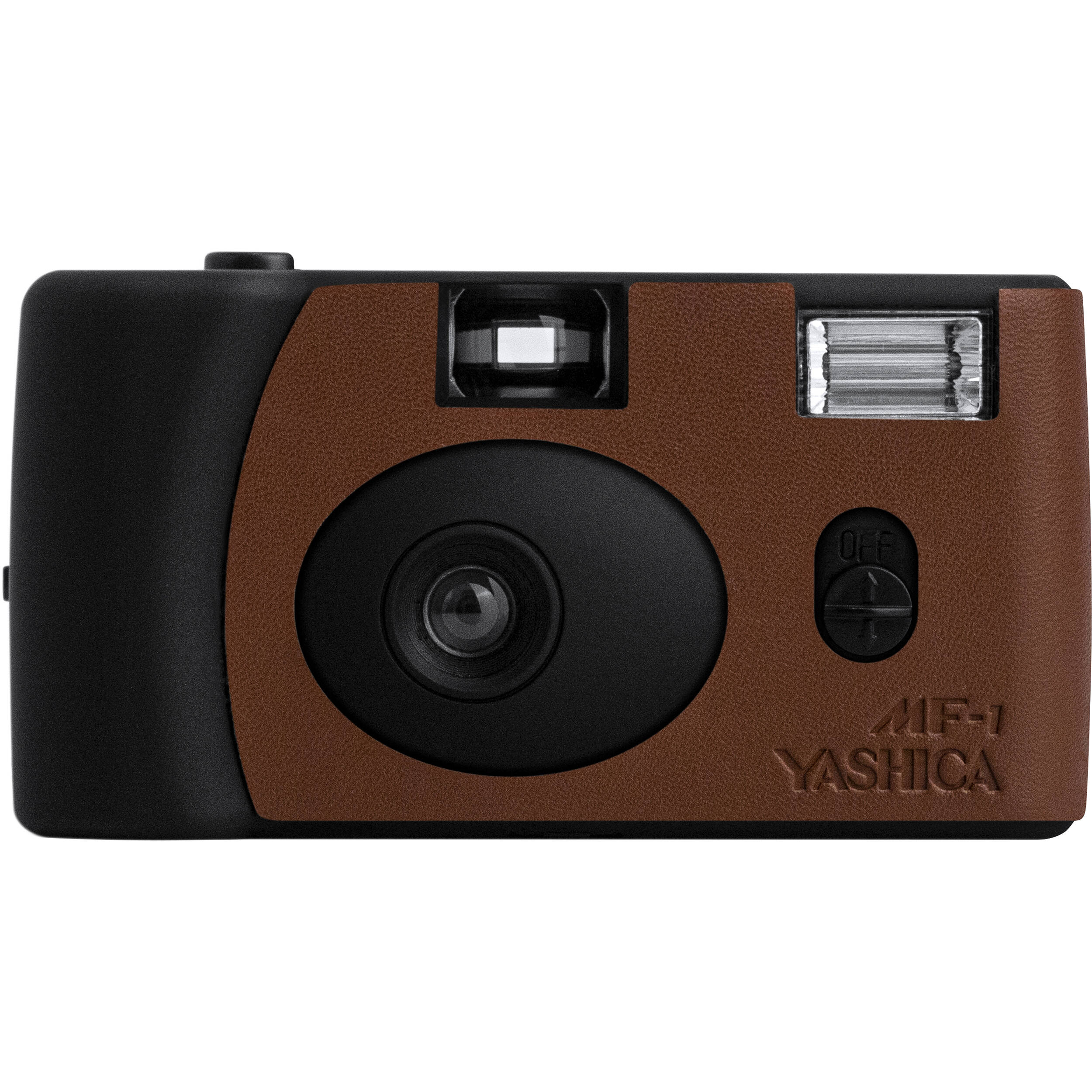 Yashica MF-1 Leather (nera/marrone)