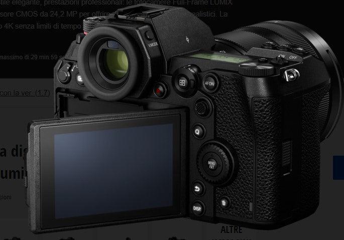 Panasonic Lumix S1 Body + v-log omaggioGaranzia Fowa 4 anni - Cine Sud è da 46 anni sul mercato!-7S1EGK