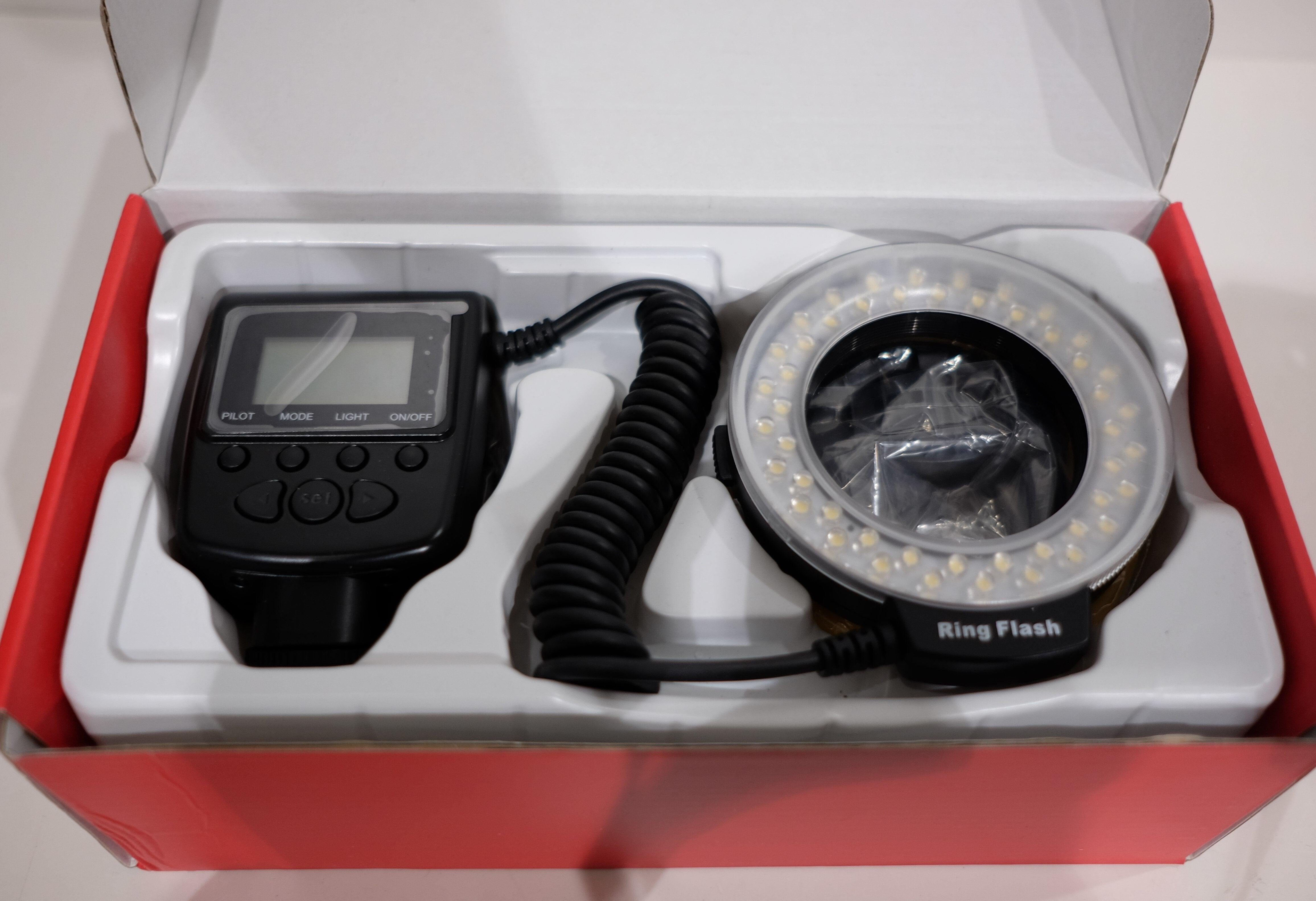 Travor led ring flash X NIKON usato