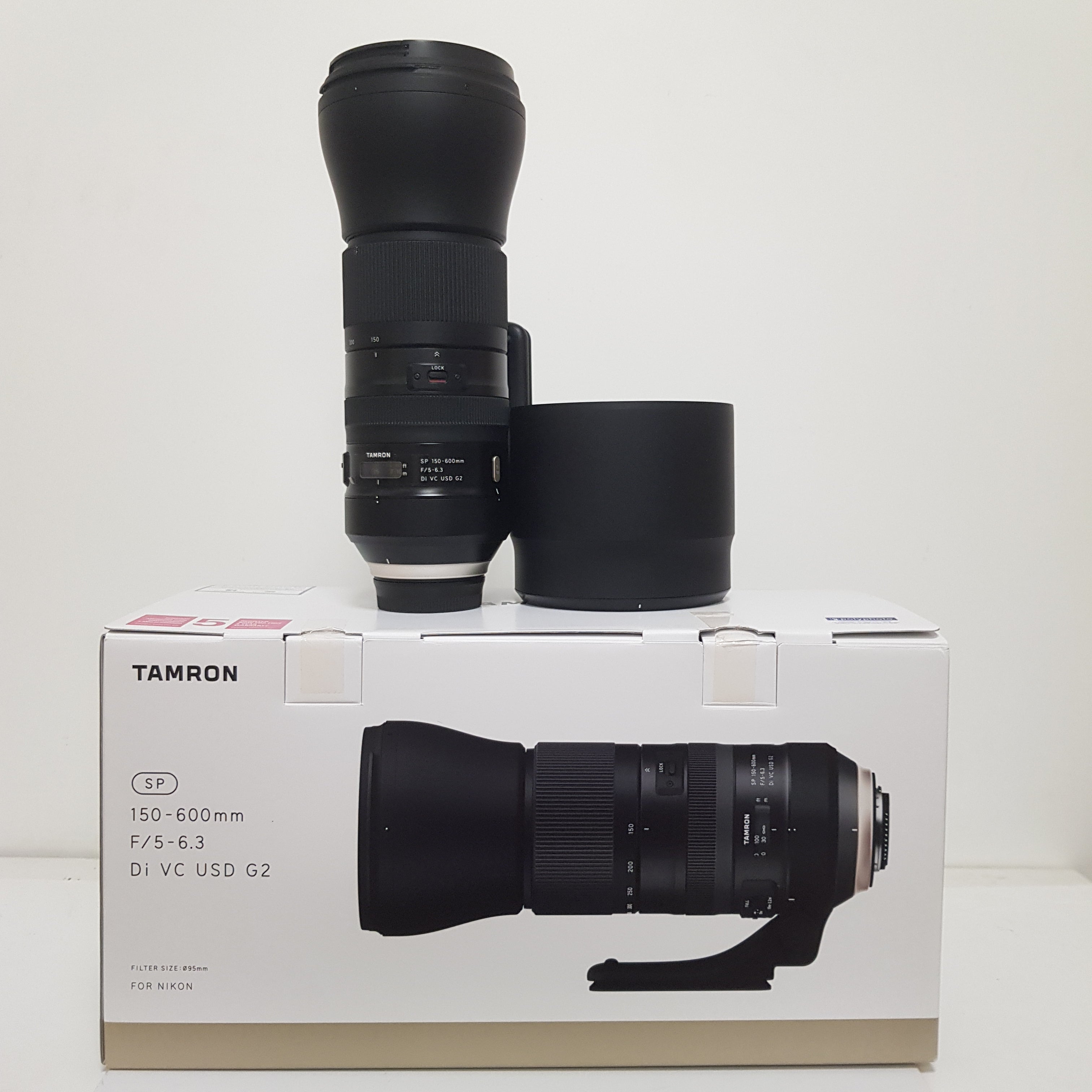 Obiettivo Tamron SP 150-600mm F/5-6.3 DI VC USD F2 x Nikon usato