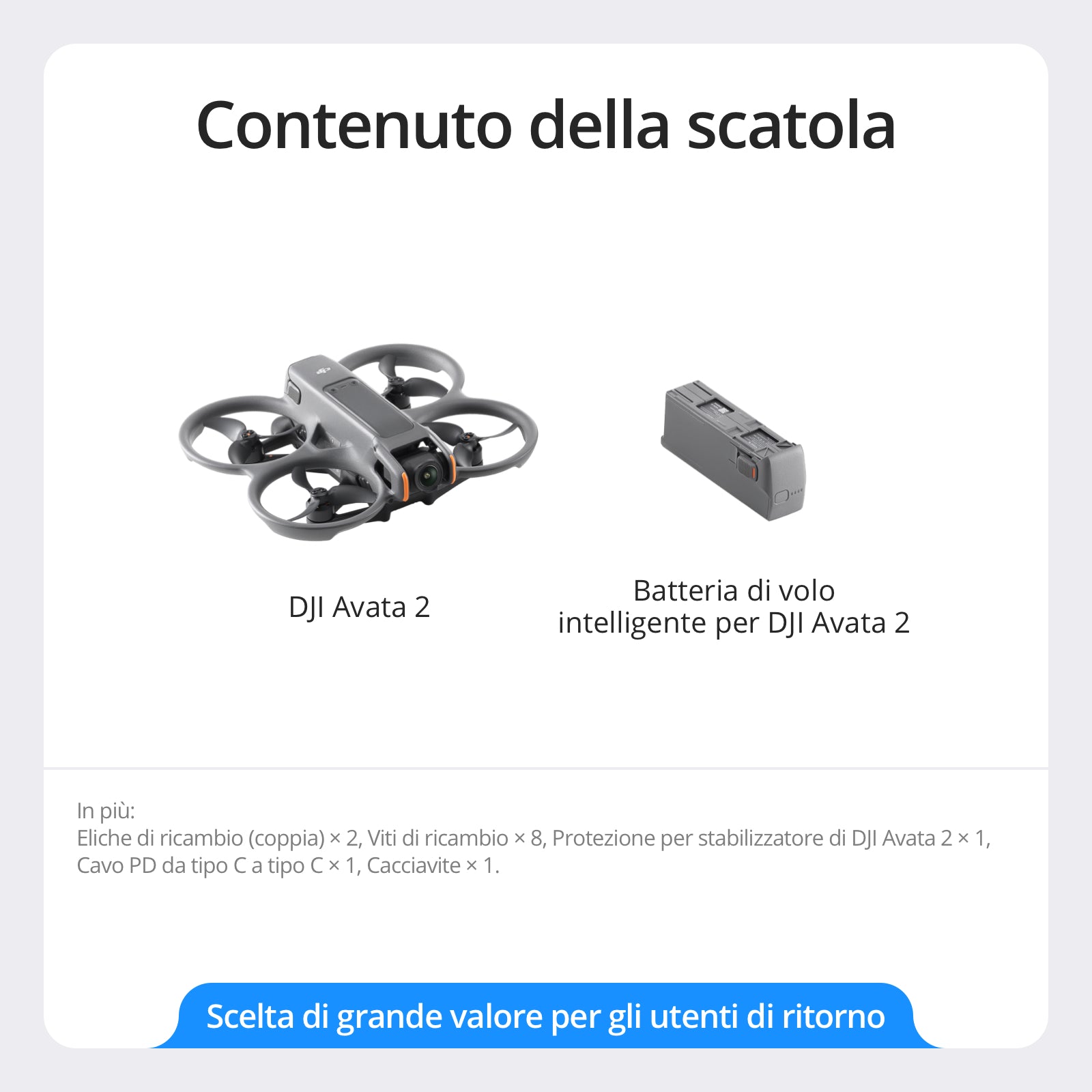 Dji Avata  2 - Cine Sud è sul mercato da 48 anni! DJAV21