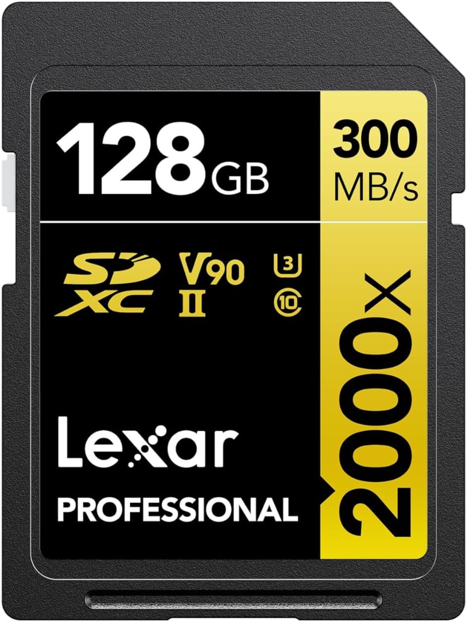 LEXAR SD 128GB 2000X SDHC UHS-II 933022
