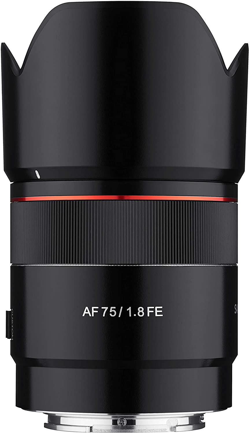 Samyang AF 75mm F1.8 Sony FE - Gar. Fowa 5 anni - Cine Sud è da 47 anni sul mercato! SYA9SE -sicb07