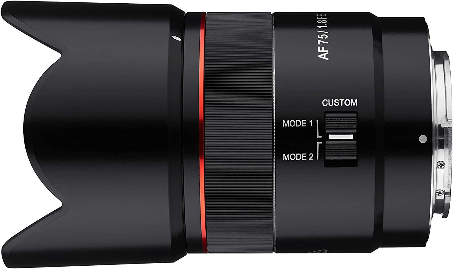 Samyang AF 75mm F1.8 Sony FE - Gar. Fowa 5 anni - Cine Sud è da 47 anni sul mercato! SYA9SE -sicb07