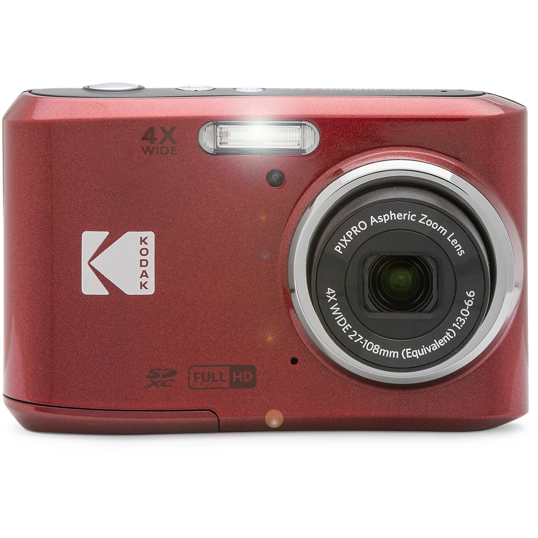 Kodak FZ45 COMPACT CAMERA RED - Cine Sud è dal 1976 sul mercato! KF45RD
