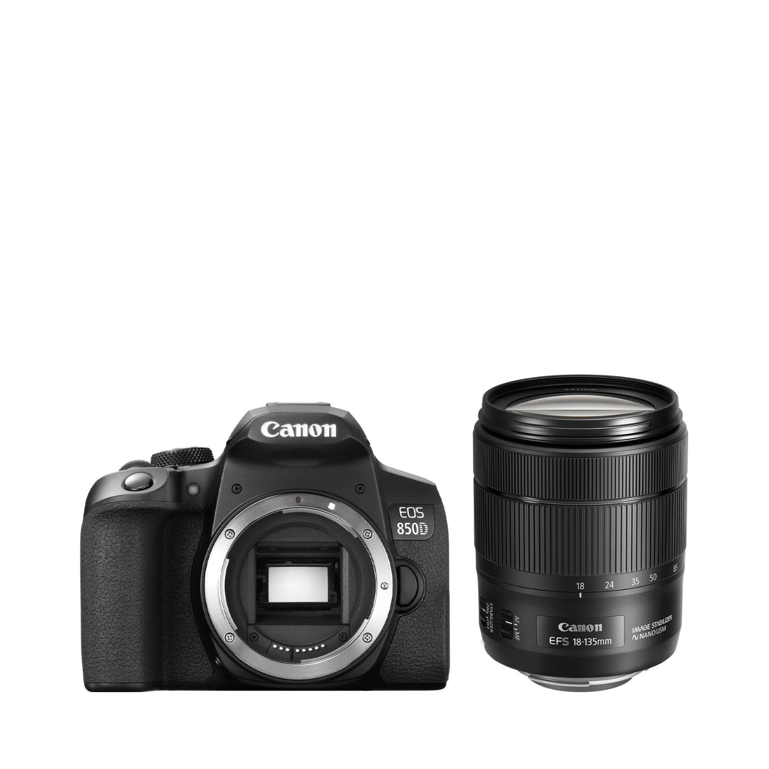 Canon EOS 850D + EF-S 18-135mm F3.5-5.6 IS USM - Garanzia Canon Italia - Cine Sud è da 48 anni sul mercato! 3925C020