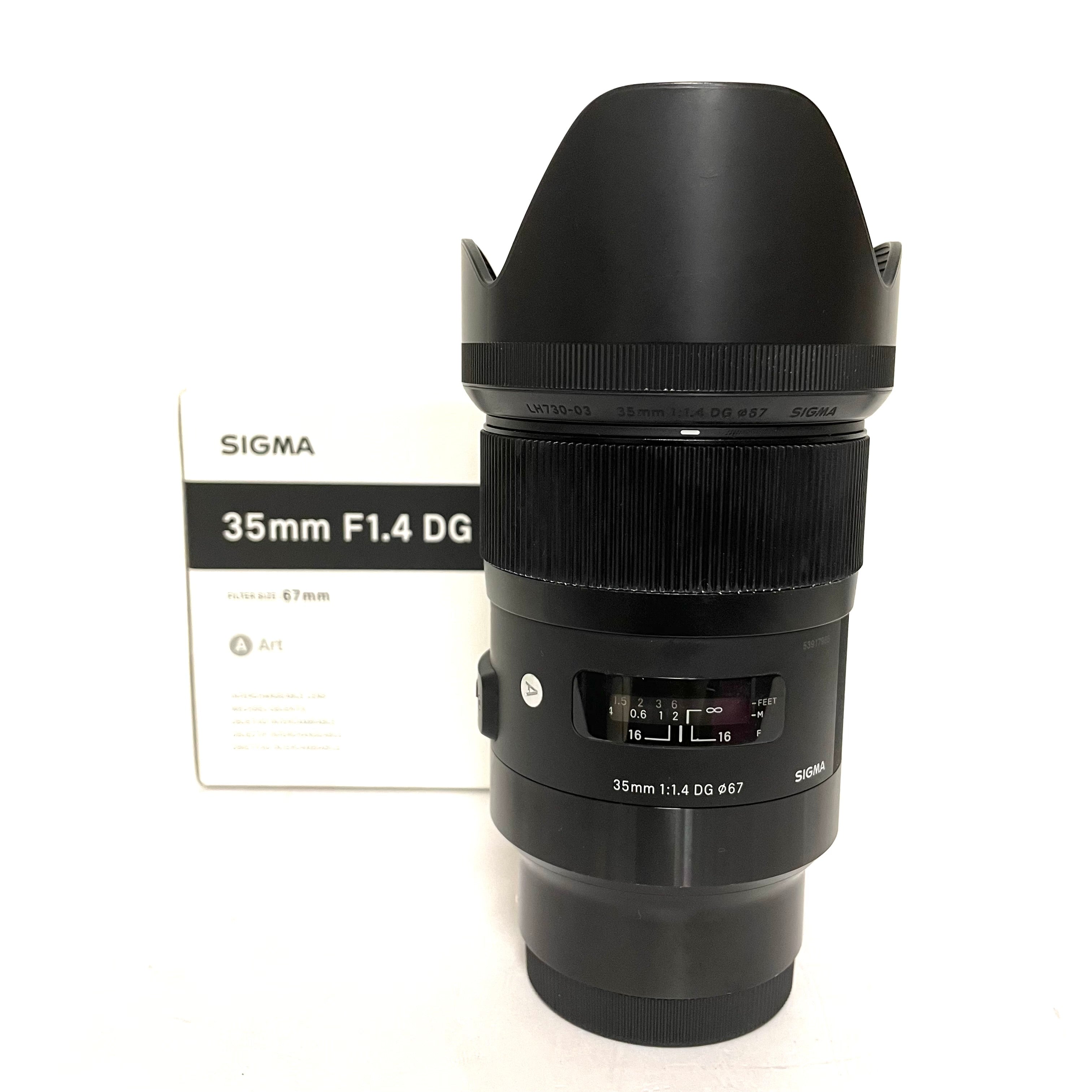 Sigma 35mm F1.4 DG x Sony E-mount usato
