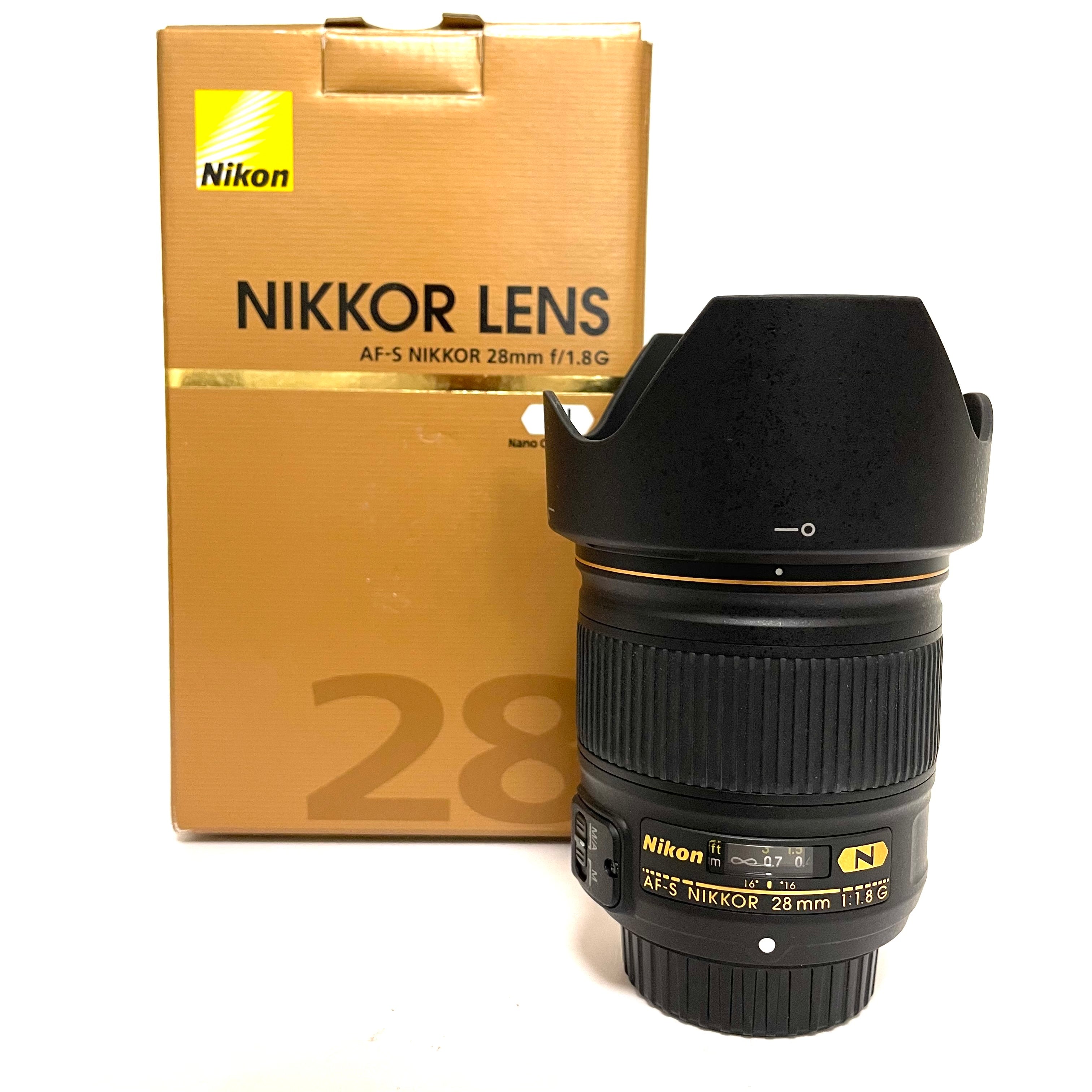 Nikon af-s 28mm f 1/8 G usato