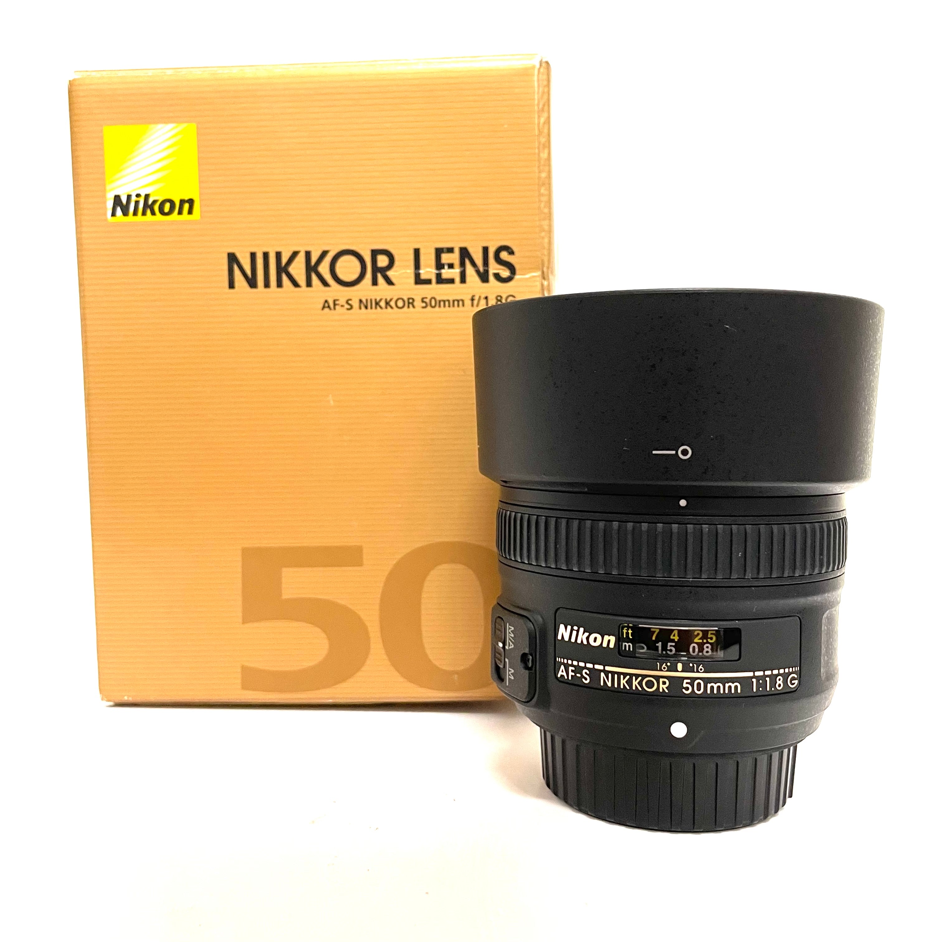 Nikon af-s 50mm f 1/8 G usato