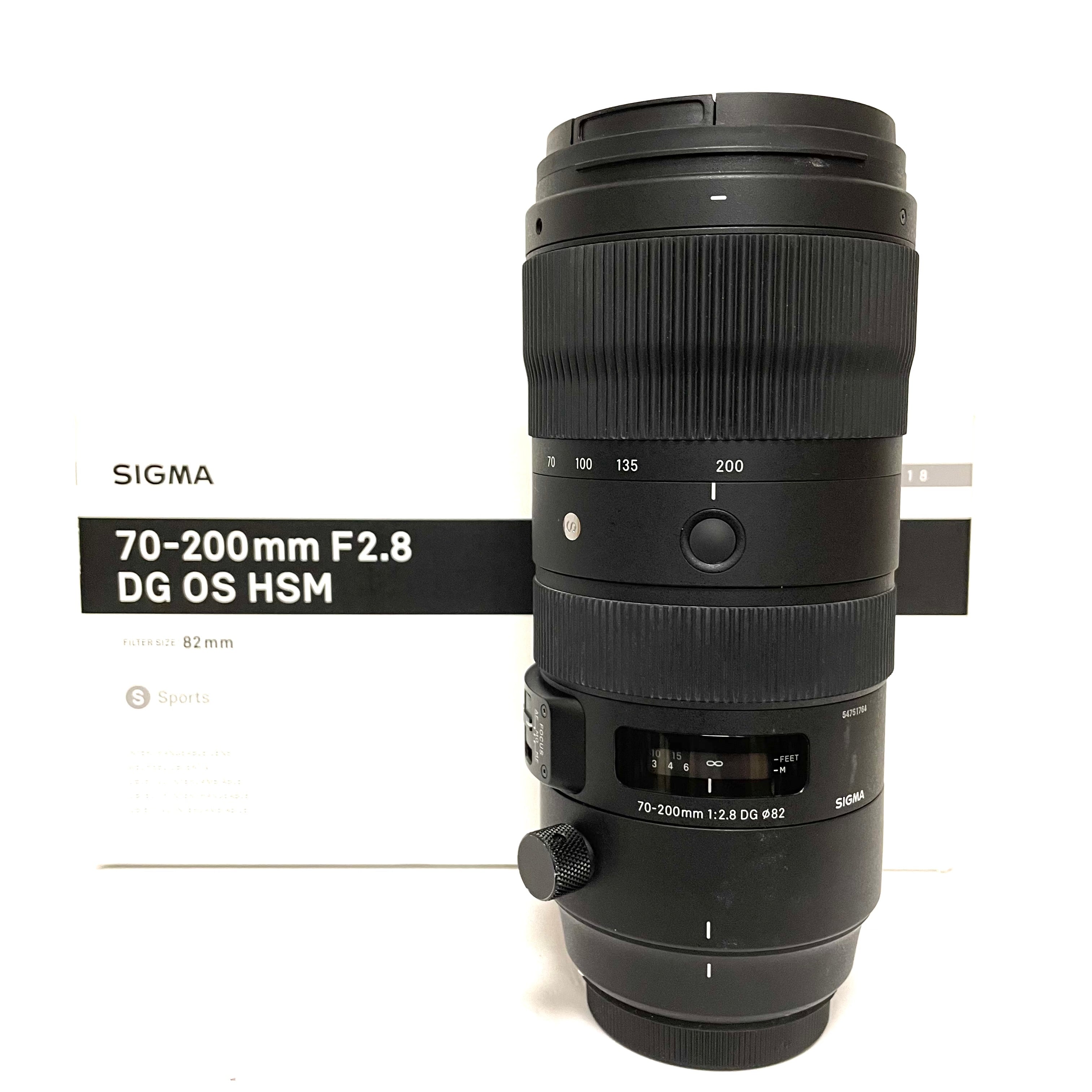 Sigma 70-200mm F2.8 DG OS HSM x Canon usato