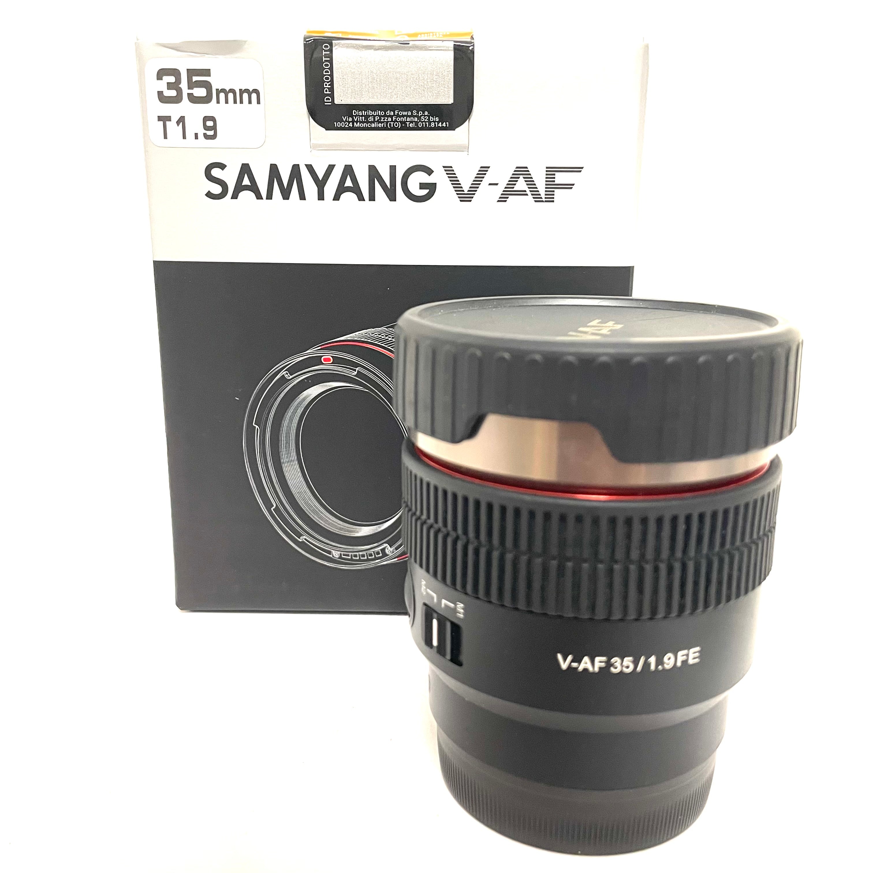 Samyang V-Af 35mm T1.9 x sony EX DEMO