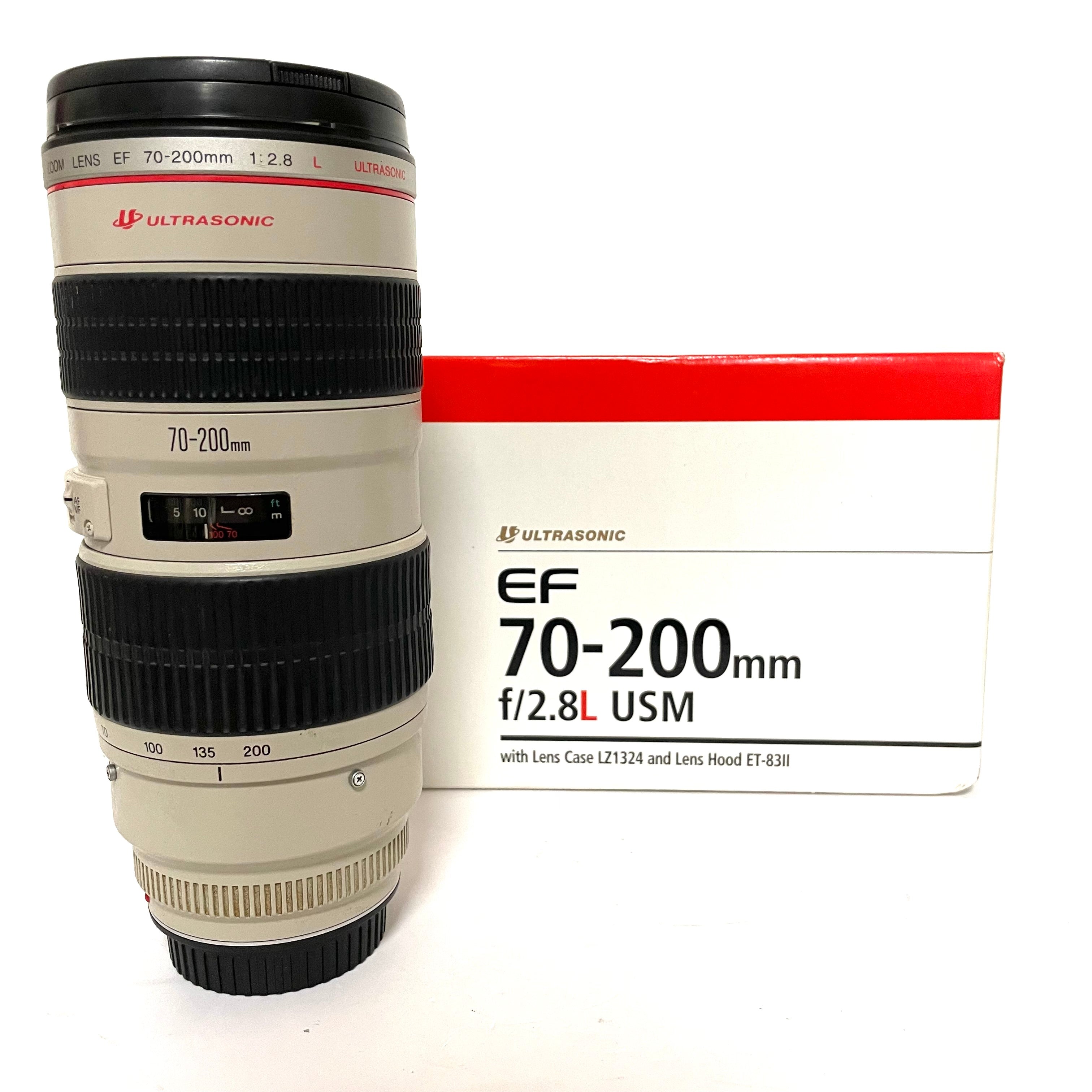 Canon EF 70-200mm f2.8L usm usato