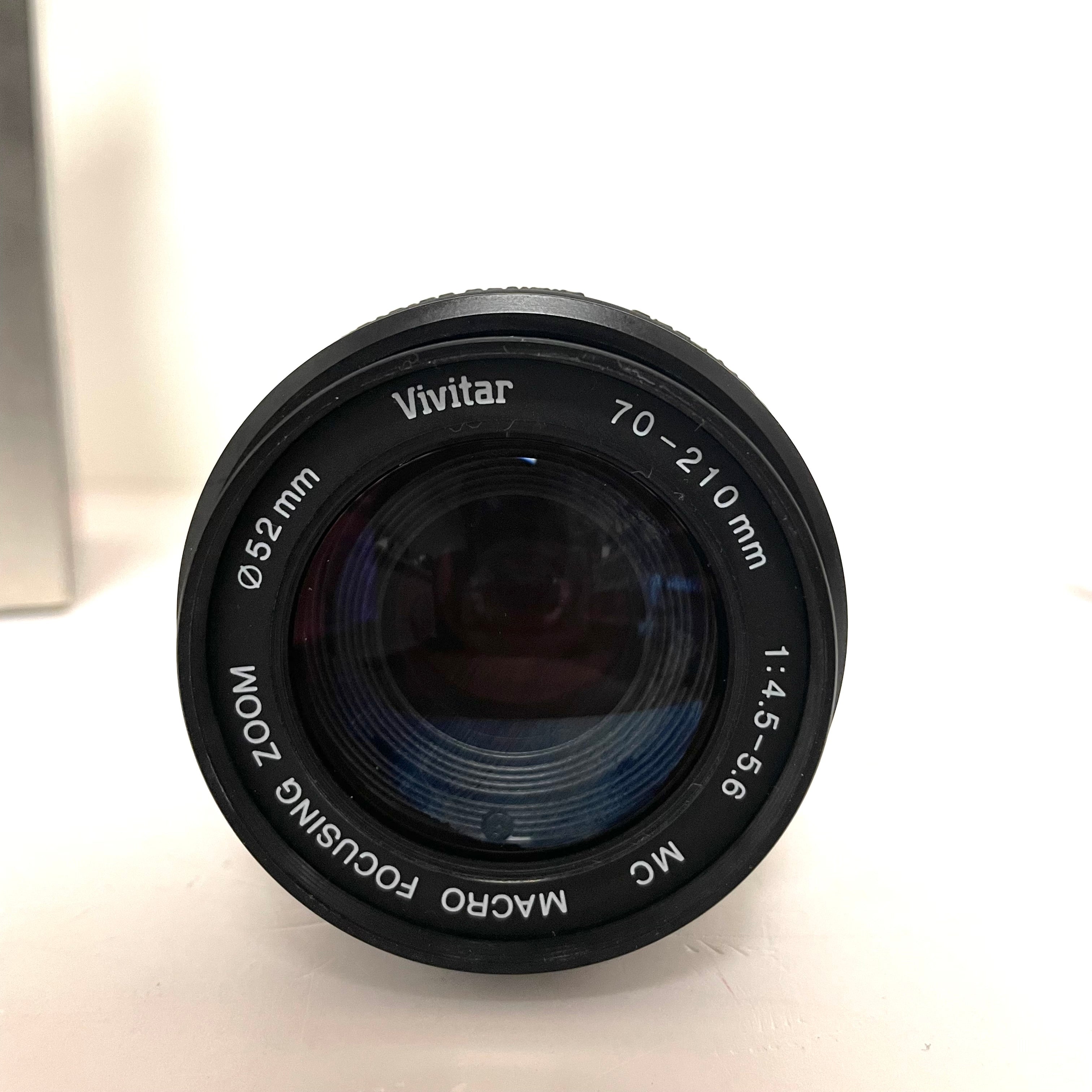 Vivitar 70-210mm f4.5-f5.6 Macro 1:4 x