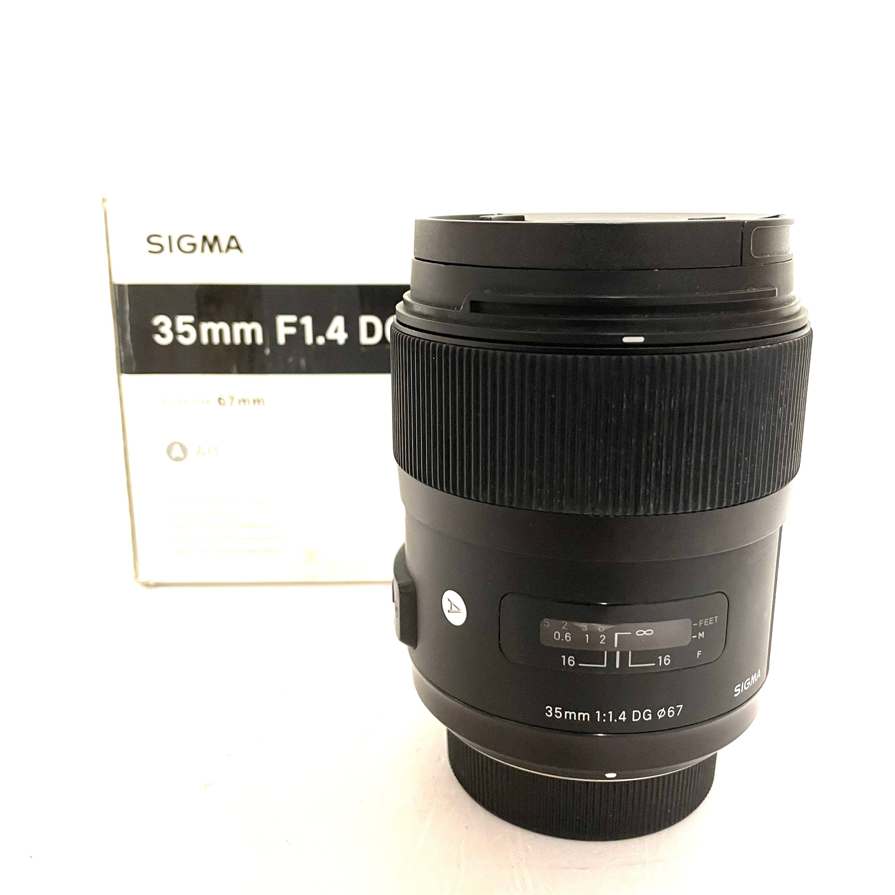 Sigma 35mm f/1.4 DG ART x Nikon usato