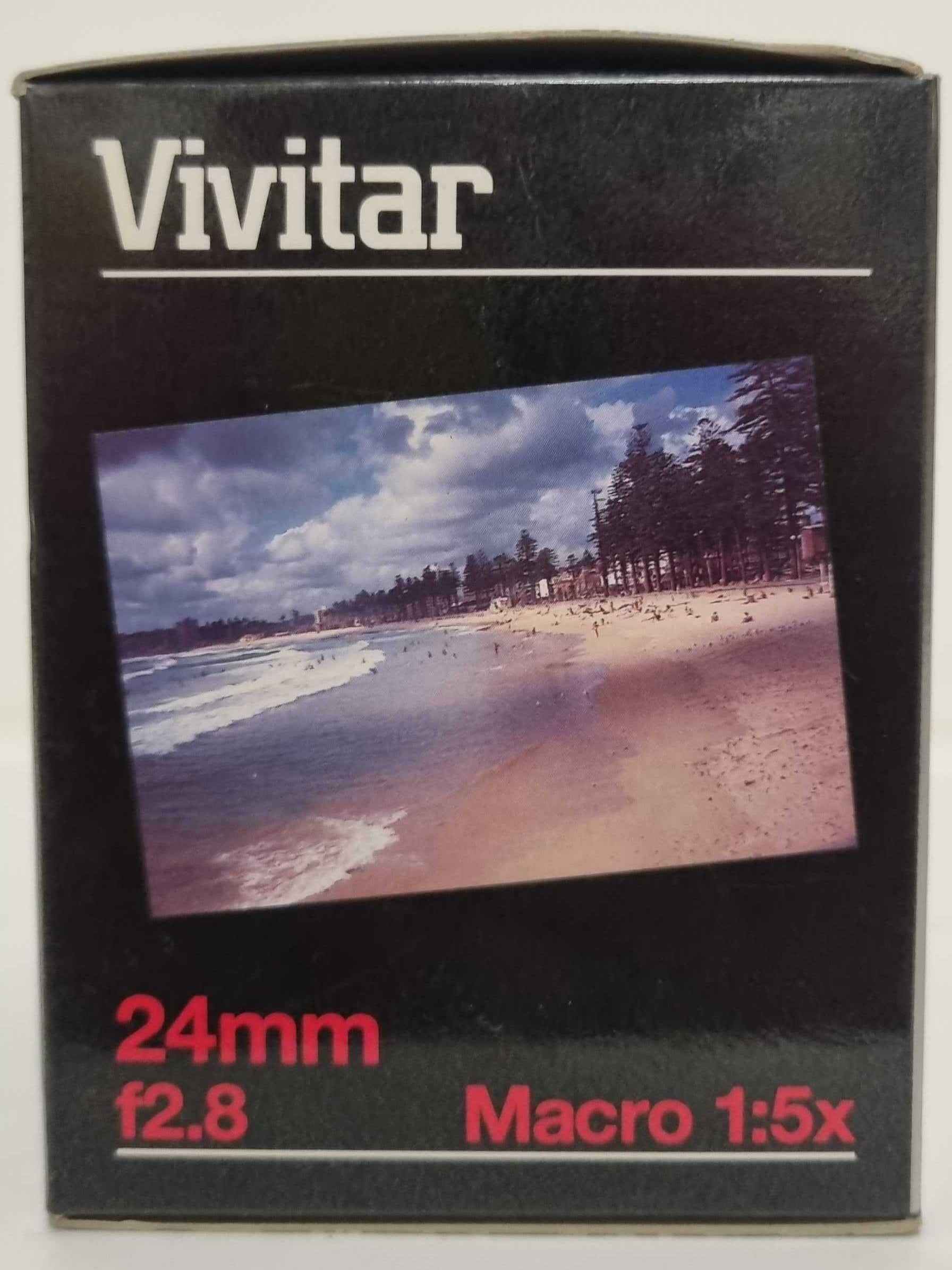 Vivitar 24mm f2.8 macro 1:5x per Canon - Cine Sud è dal 1976 sul mercato!