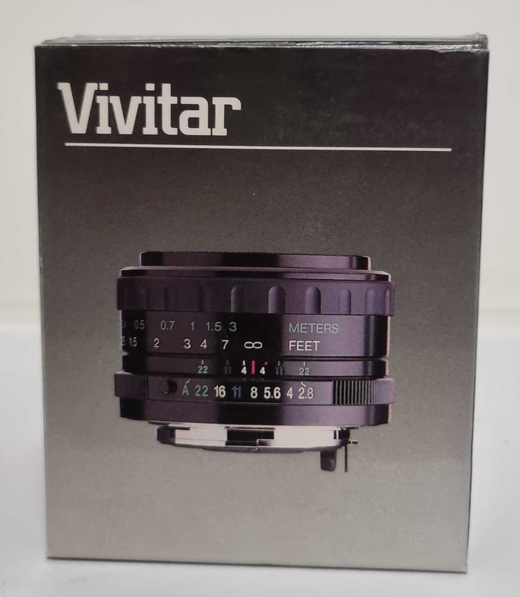 Vivitar 28mm f2.8 macro 1:5x per Canon - Cine Sud è dal 1976 sul mercato!