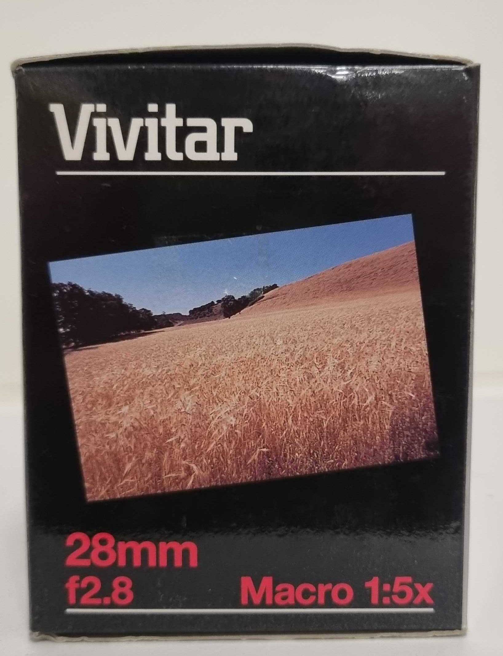 Vivitar 28mm f2.8 macro 1:5x per Canon - Cine Sud è dal 1976 sul mercato!