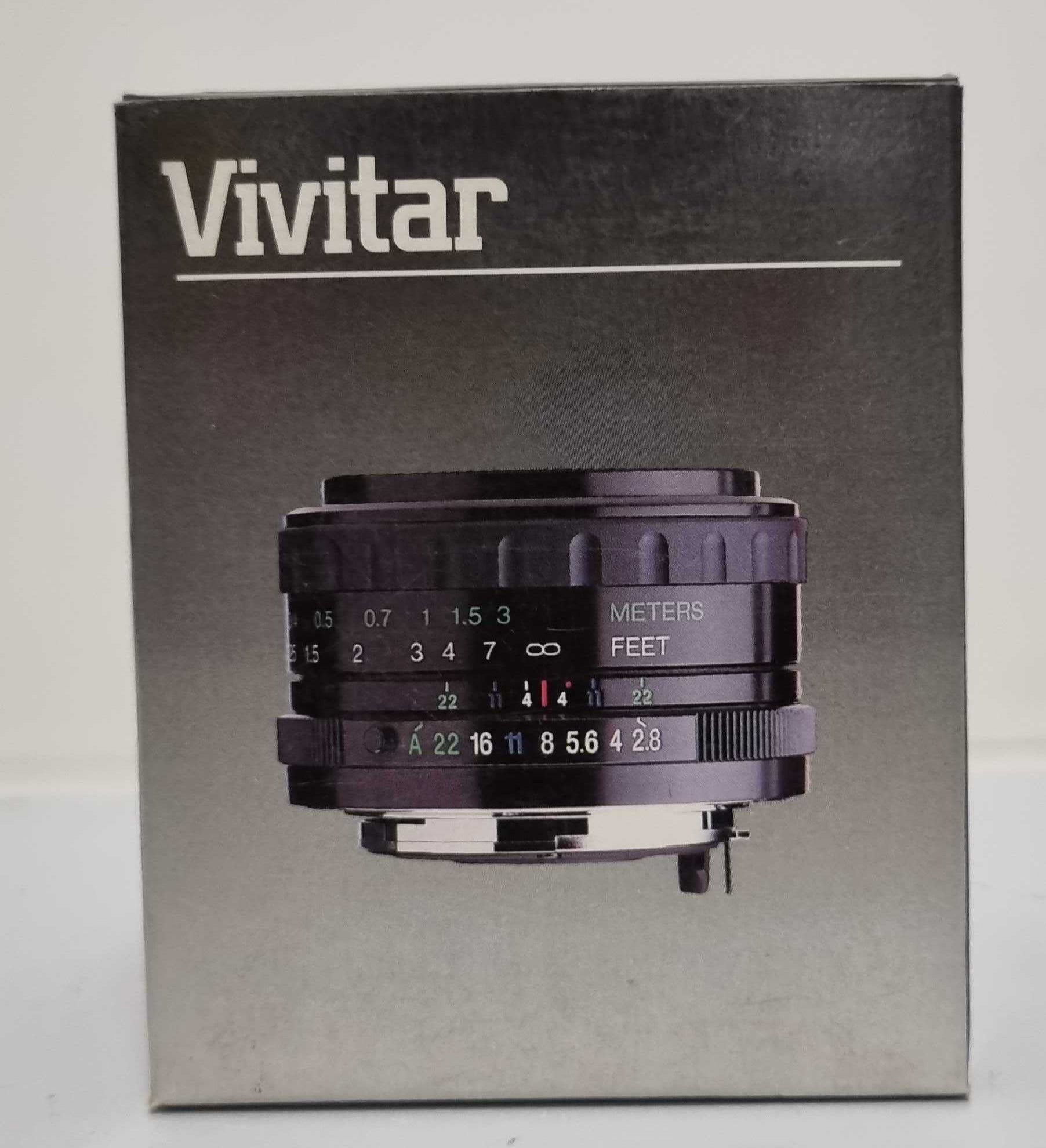 Vivitar 28mm f2.8 macro 1:5x per Minolta - Cine Sud è dal 1976 sul mercato!