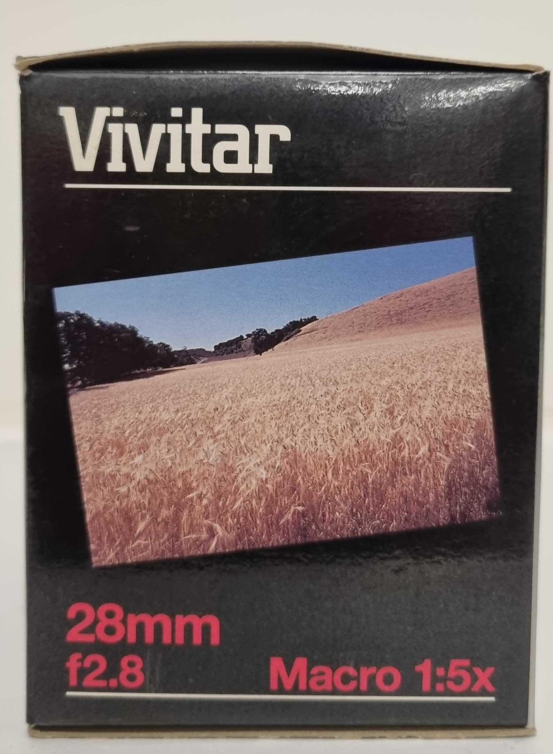 Vivitar 28mm f2.8 macro 1:5x per Minolta - Cine Sud è dal 1976 sul mercato!
