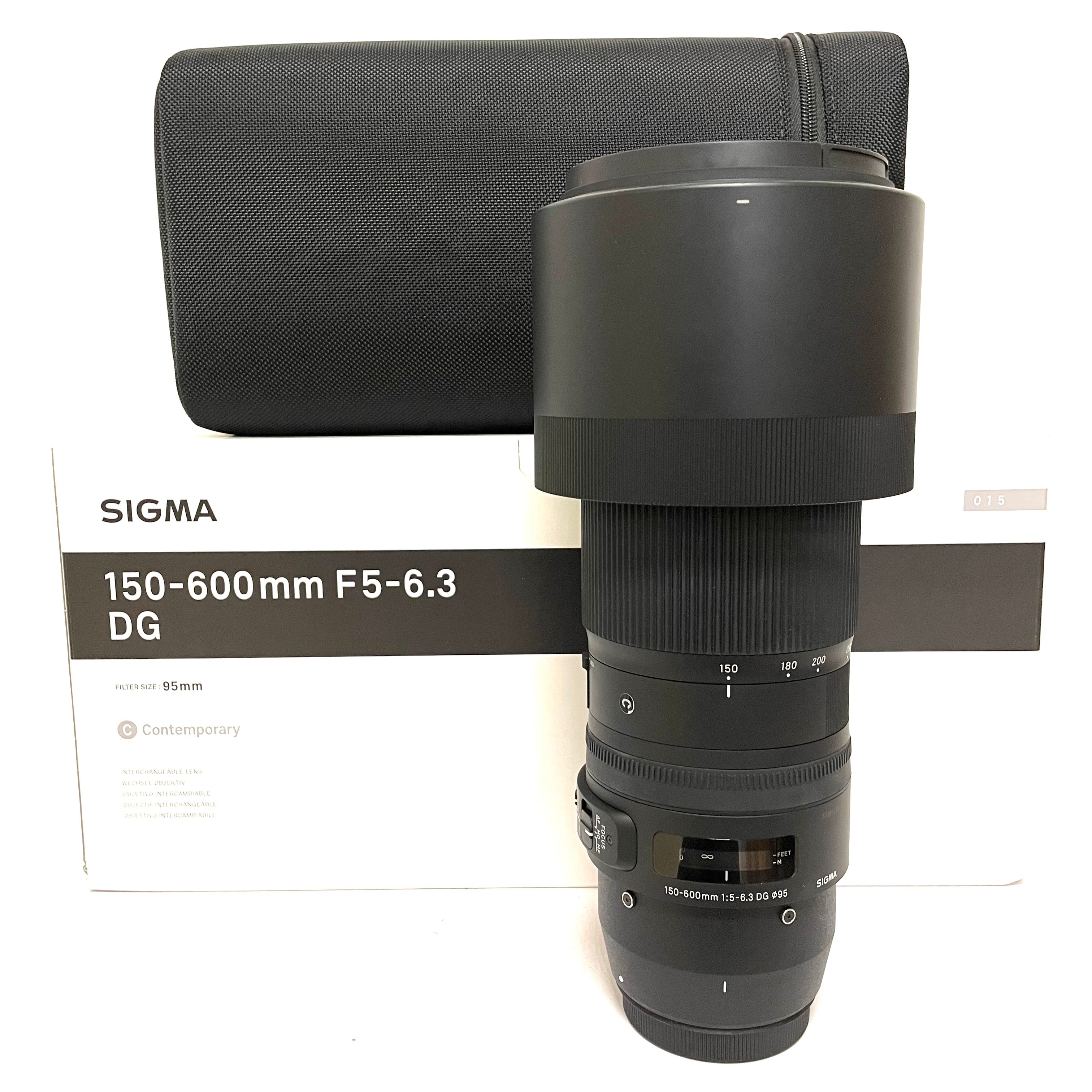 Sigma 150-600mm f/5-6.3 DG IS HSM CONTEMPORARY per Canon usato