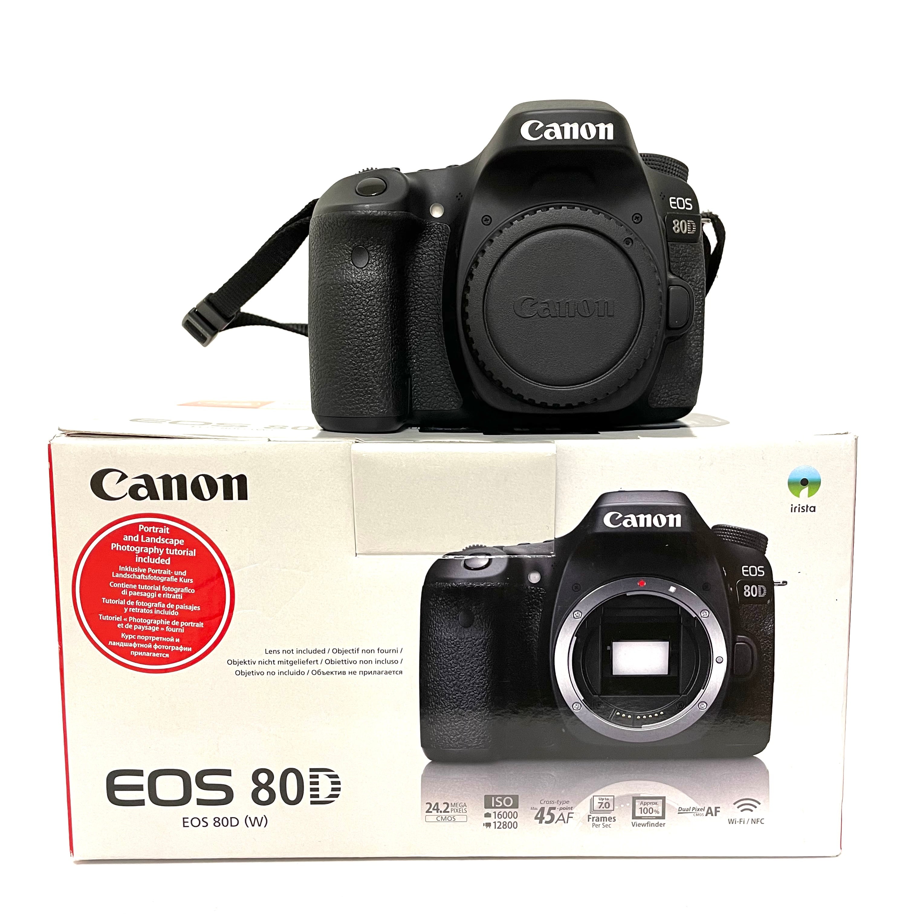 Canon eos 80D body usato