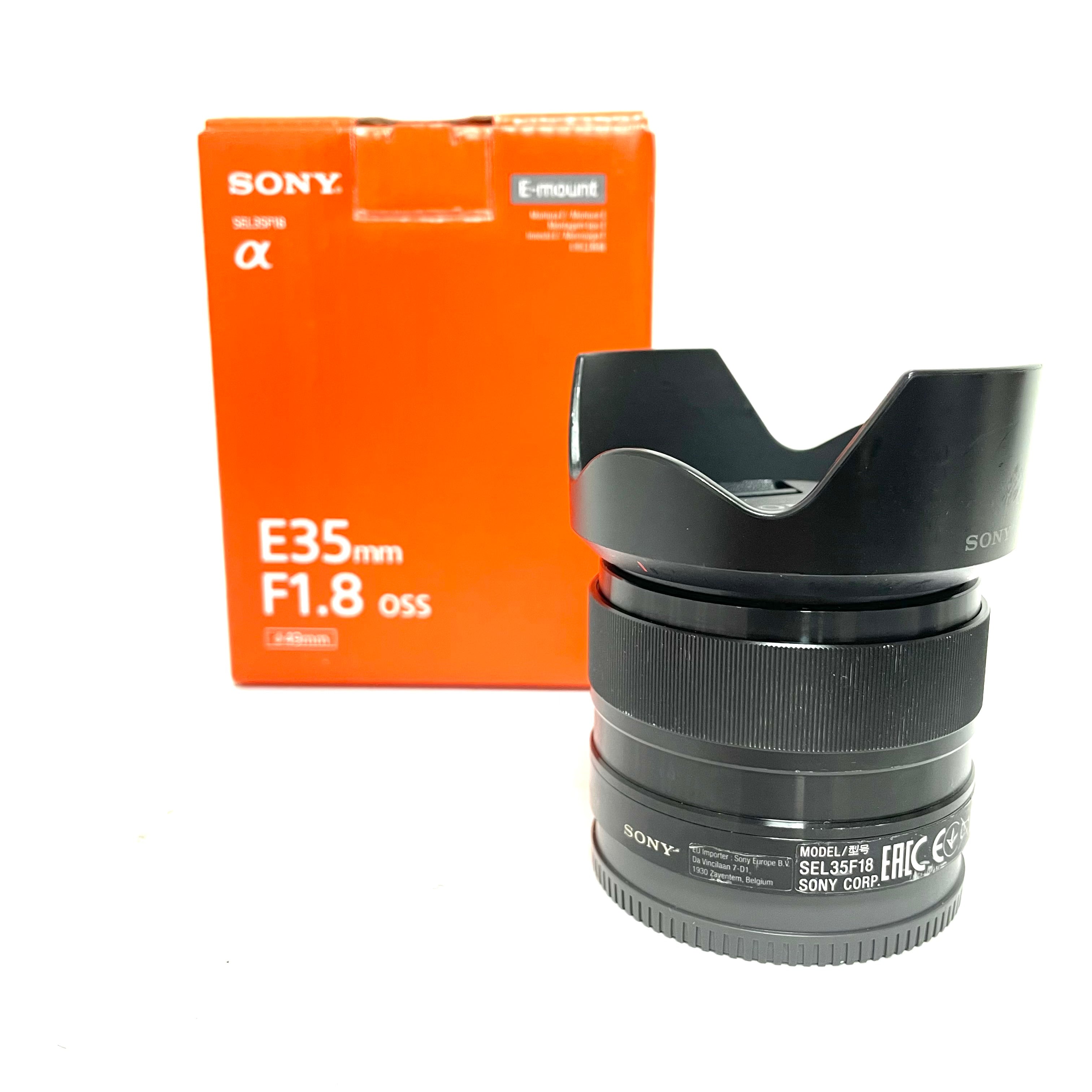 Sony E 35 mm F1,8 OSS SEL35F18 usato