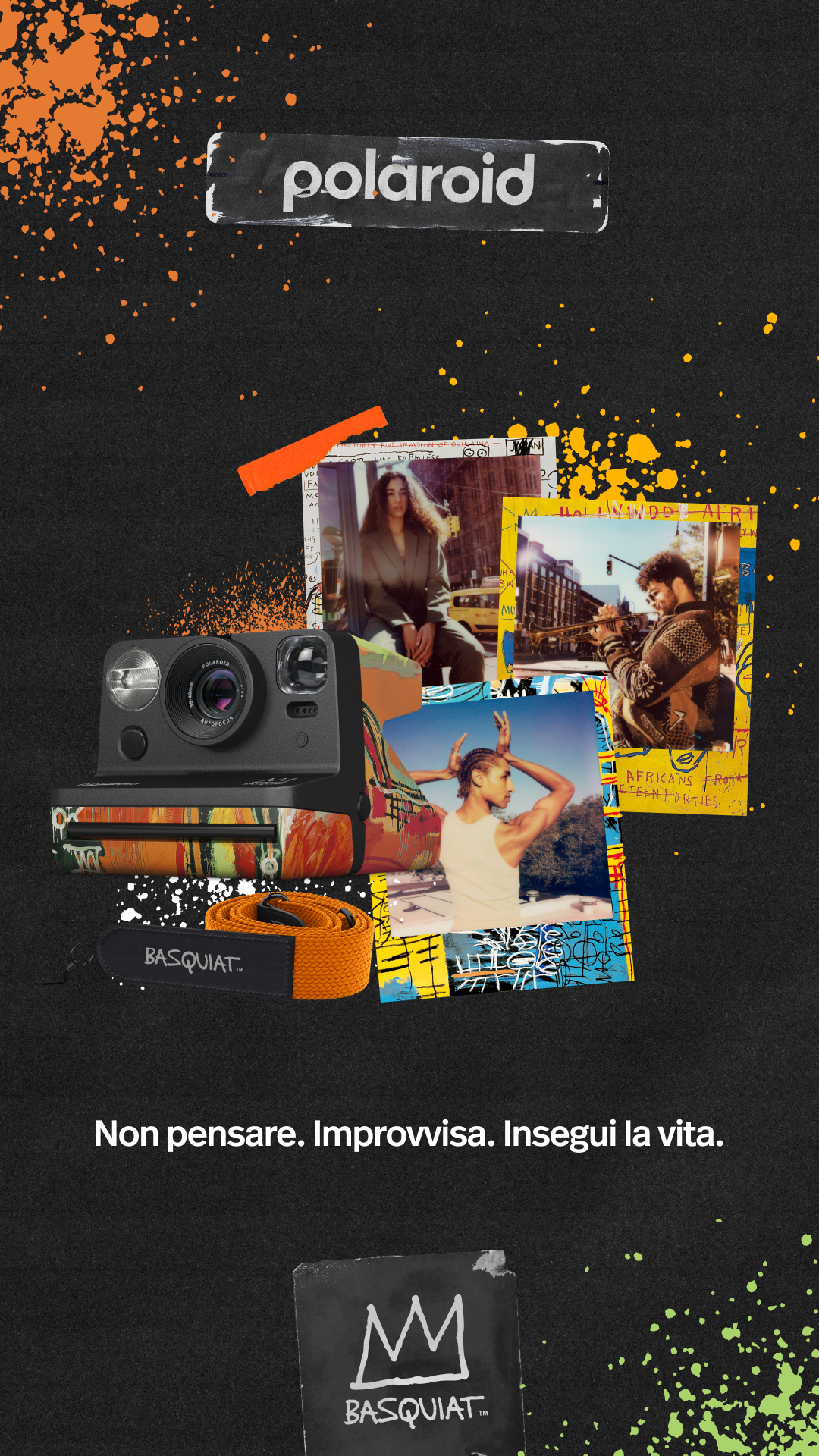 Polaroid NOW Basquiat Limited Edition  - Cine Sud è da 48 anni sul mercato! - PZ9137