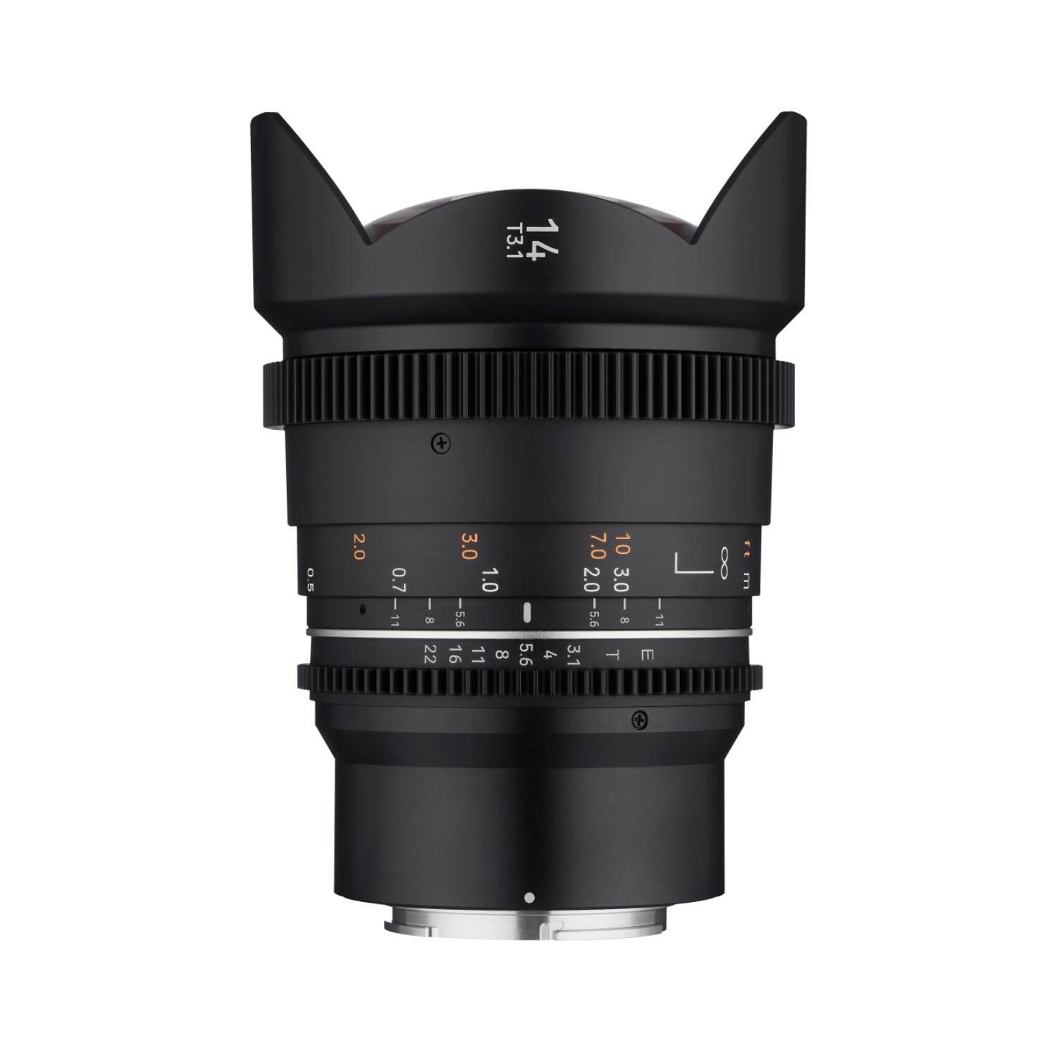 Samyang 14mm T3.1 VDSLR MK II Canon EF - Garanzia Fowa 5 anni - Cine Sud è da 47 anni sul mercato! SY1V2C