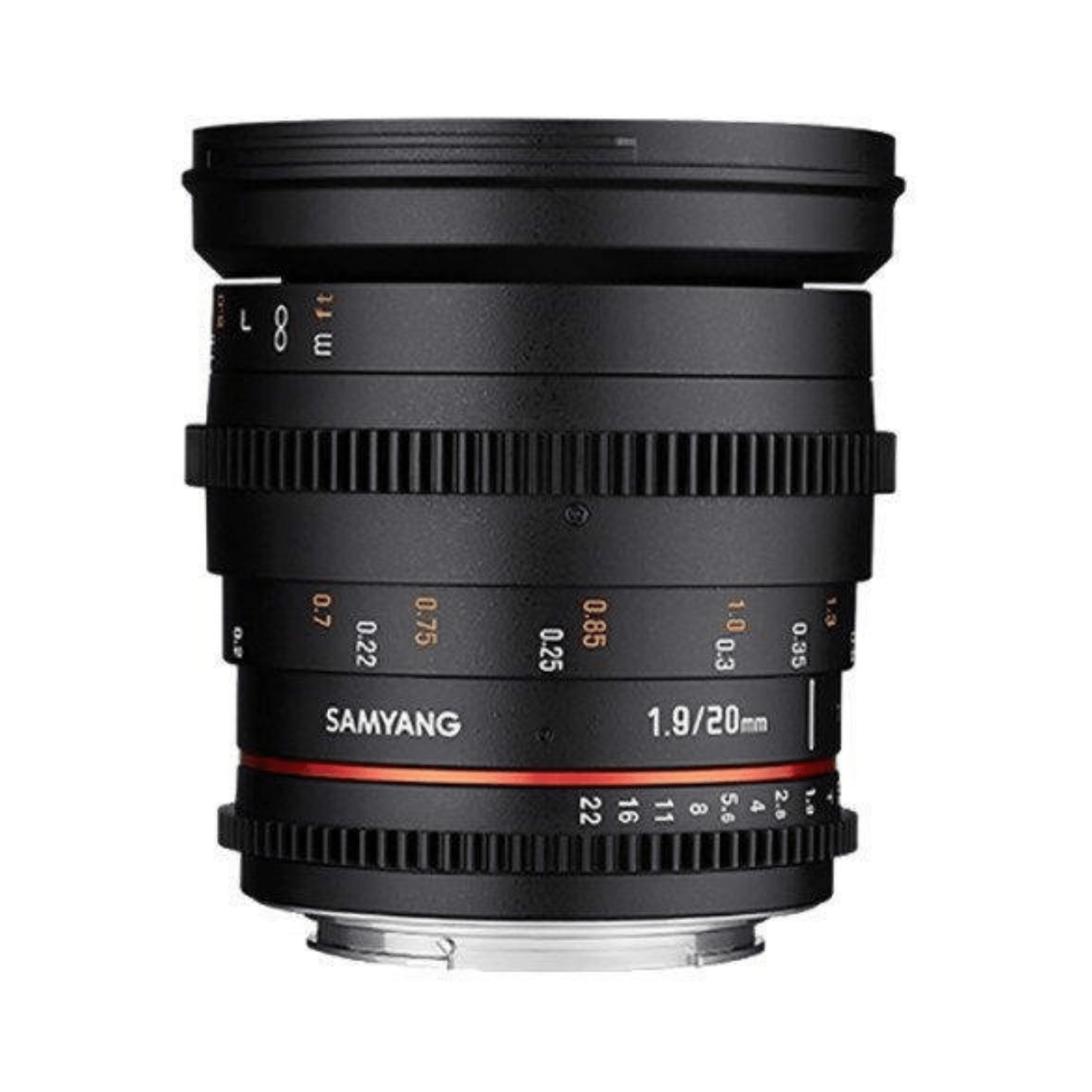 Samyang 20mm T1.9 VDSLR x Canon - Garanzia Fowa 5 anni - Cine sud è da 47 anni sul mercato! SY20VC