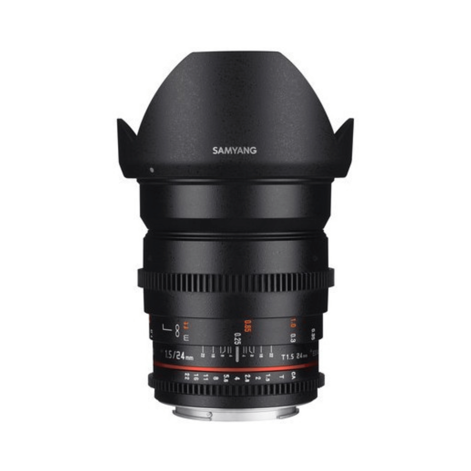 Samyang 24mm T1.5 M II Canon  - Garanzia Fowa 5 anni - Cine Sud è da 47 anni sul mercato!   SY2V2C