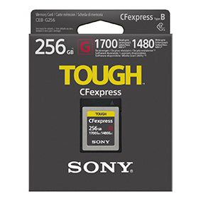 Sony CF Express 256gb Type B Tough Serie G 1700mbs/1480mbs  - Cine Sud è da 47 anni sul mercato! 0307121