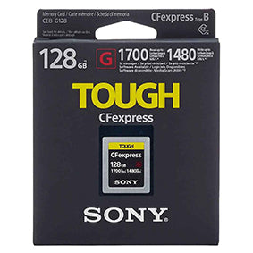 Sony CF Express 128gb Type B Tough Serie G 1700mbs/1480mbs  - Cine Sud è da 47 anni sul mercato! 0306298