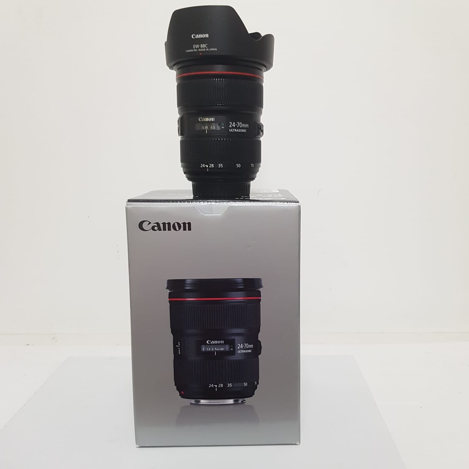Obiettivo Canon 24-70 f/2.8L II USIM usato