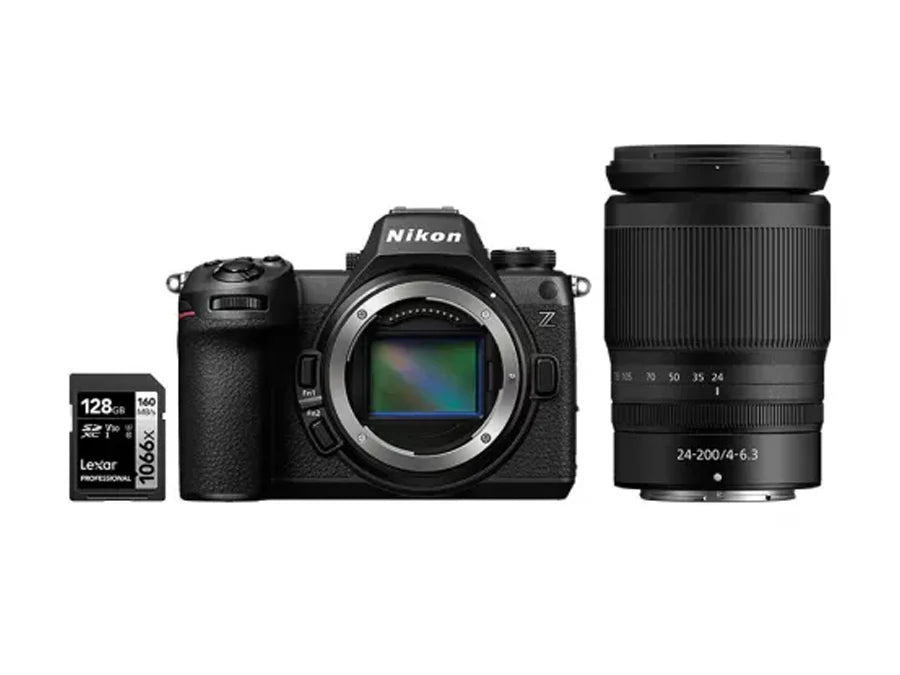 Nikon Z6 III + Z 24-200MM F/4-6.3 + SDXC 128GB - Gar. Nital 4 anni - Cine Sud è da 48 anni sul mercato! NMZ648