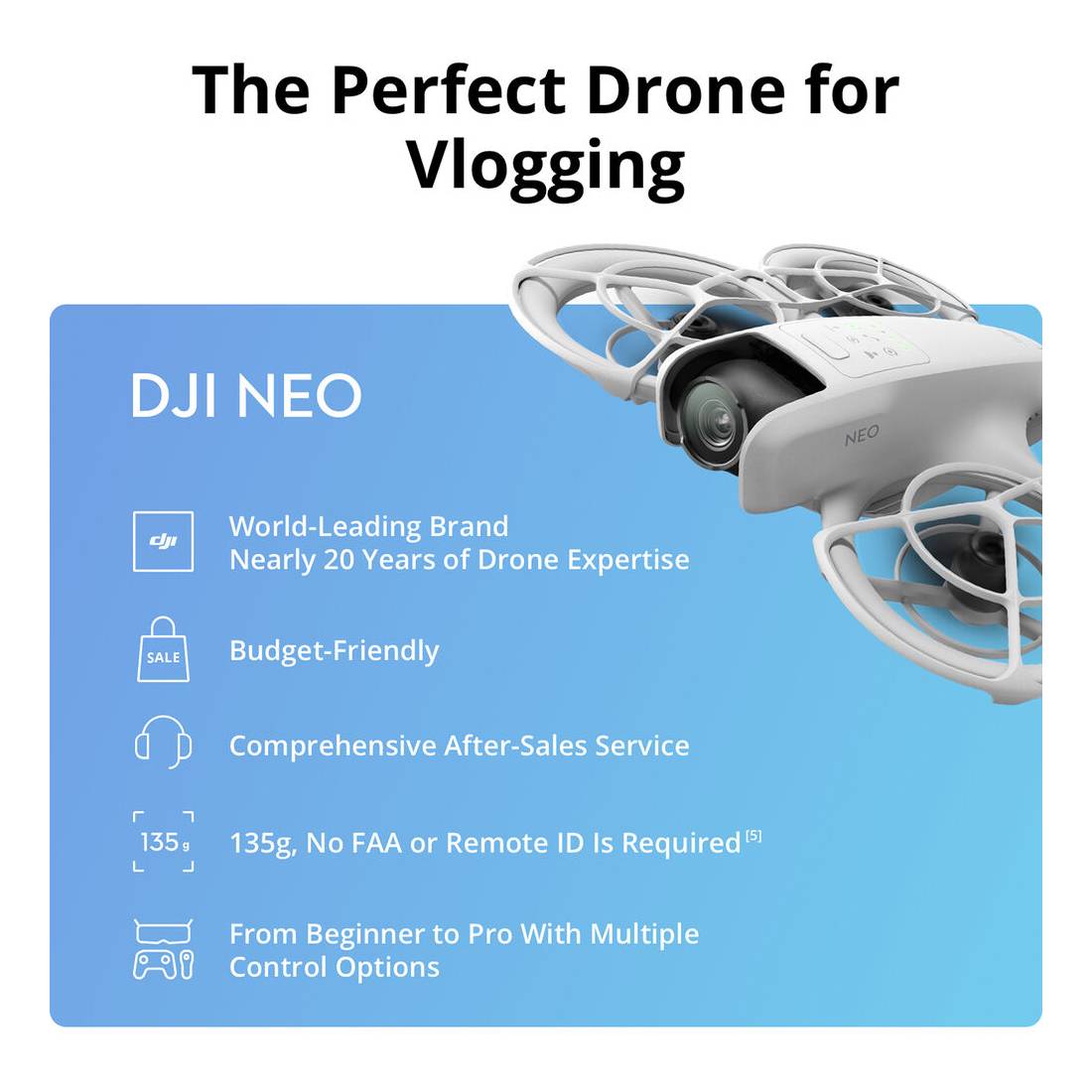 DJI NEO FLY MORE COMBO - Cine Sud è da 47 anni sul mercato! DJN01C