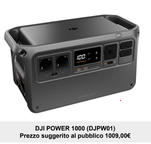 DJI POWER 1000 STATION da 1024 Wh DJPW01